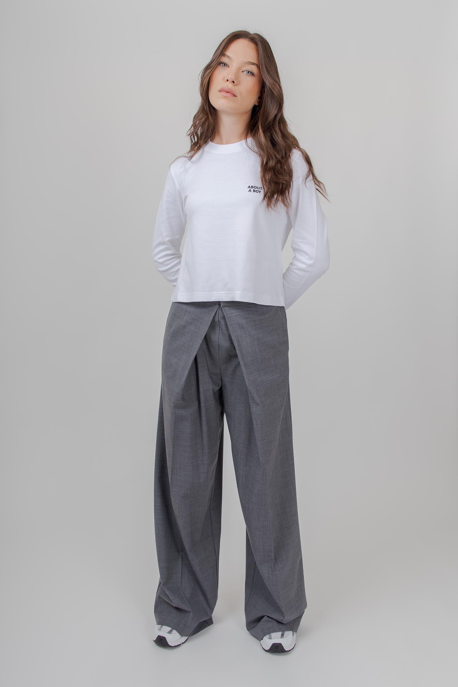 Semicouture Pantalone Vivienne Grigio Melange Donna - 7