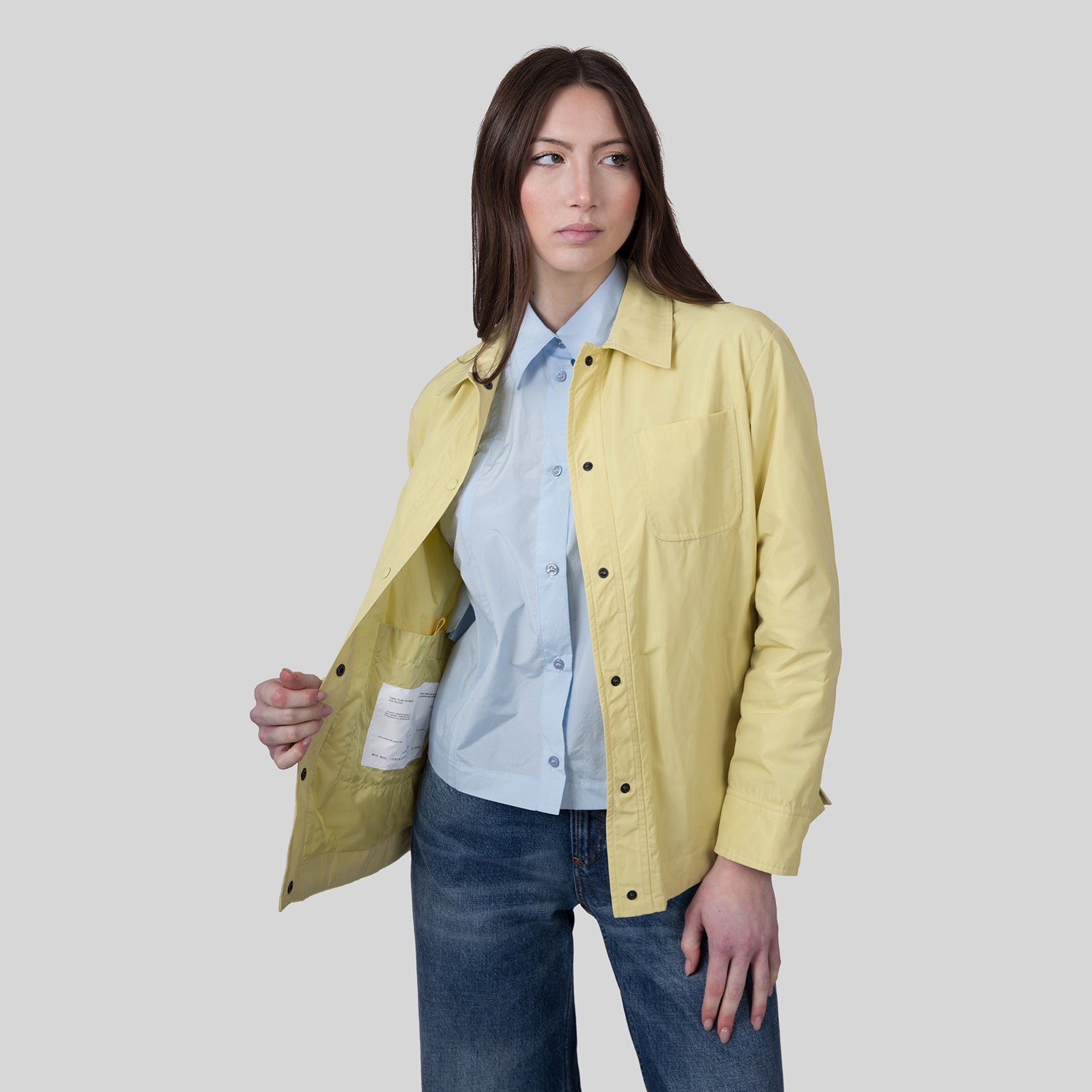 Aspesi Giacca Lucciola Giallo Donna - 8