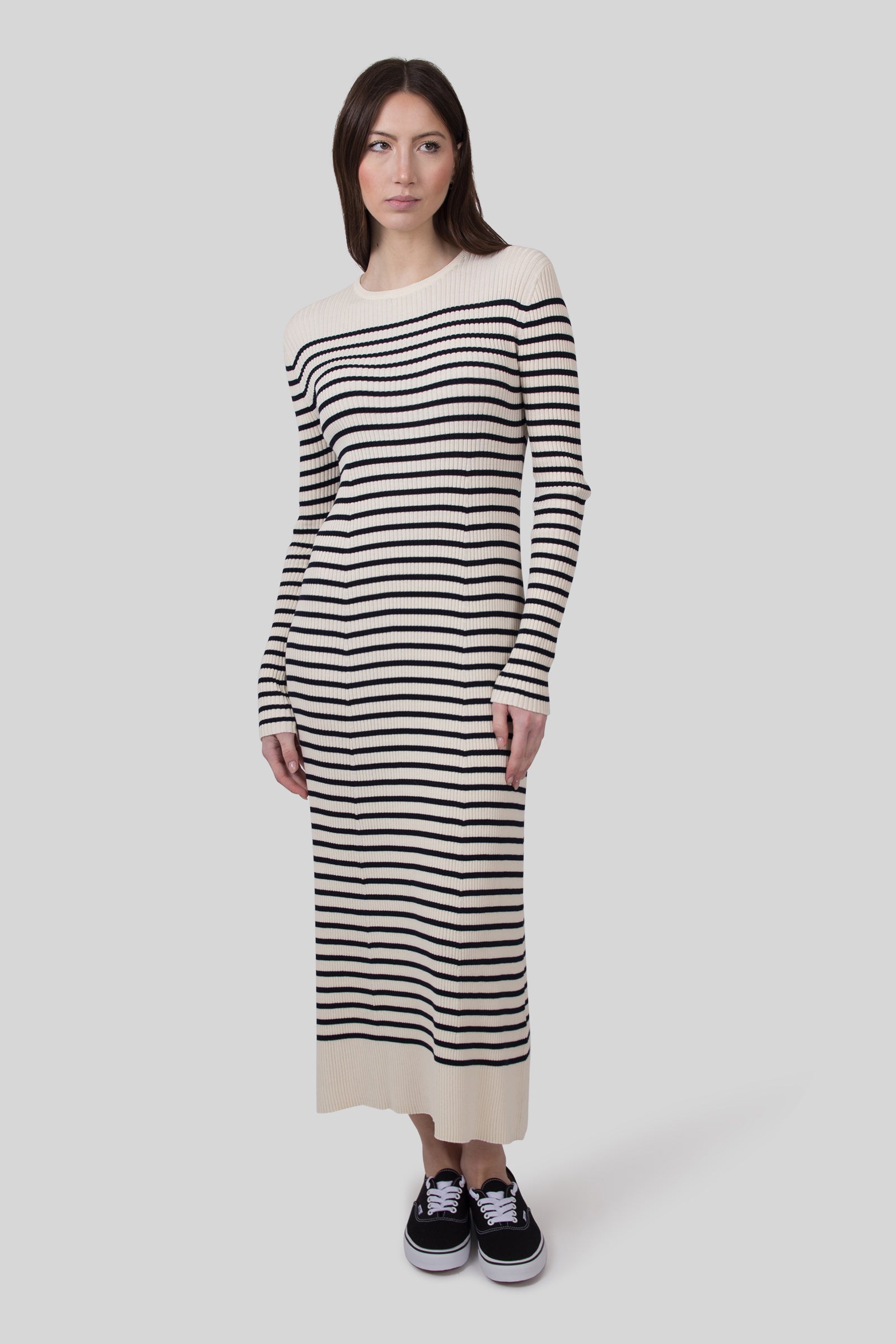 Semicouture Abito Belinda Beige/blu Donna - 3