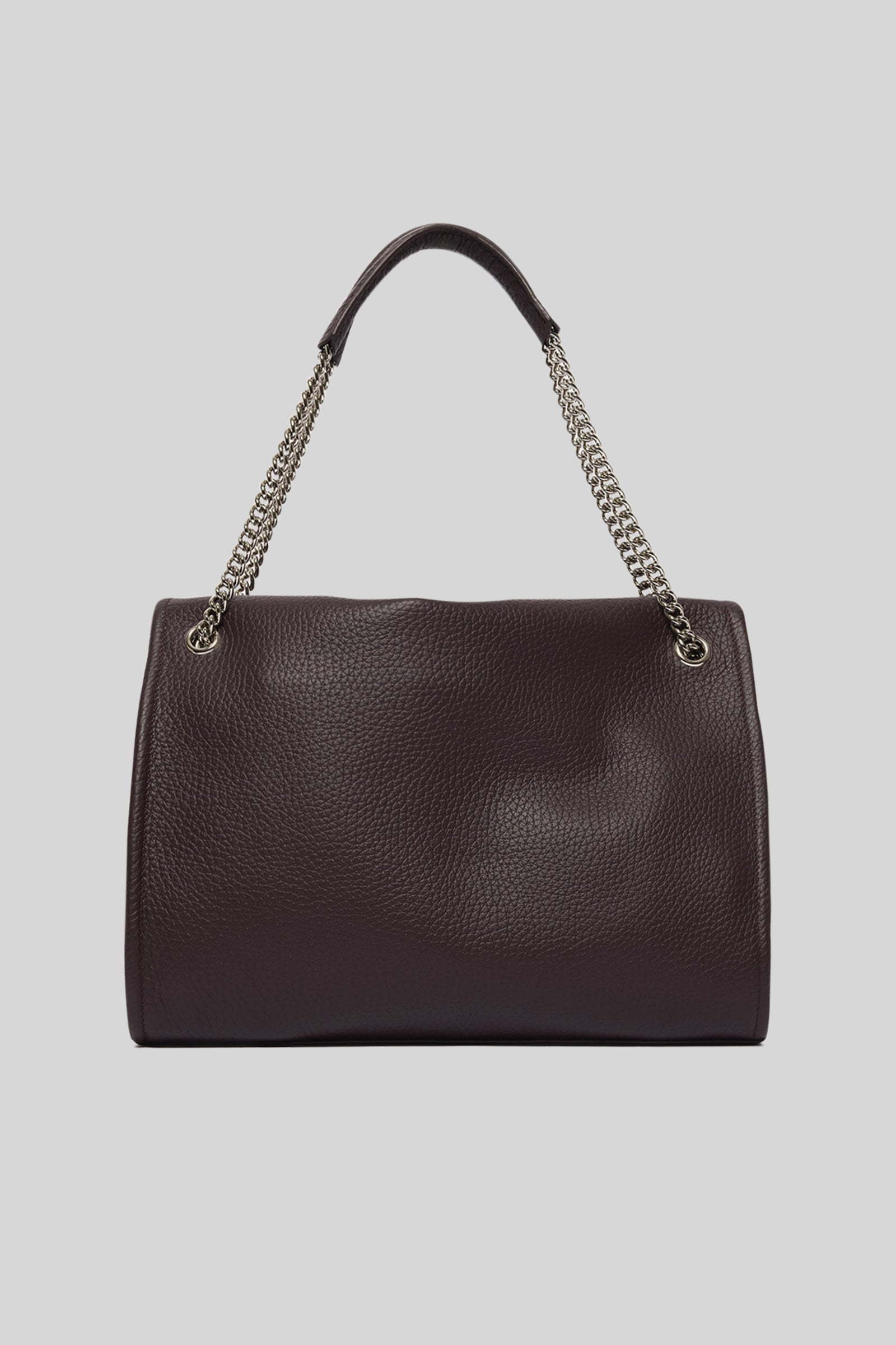 Orciani Borsa Venus Midi A Spalla In Pelle Soft Bordeaux Donna - 3