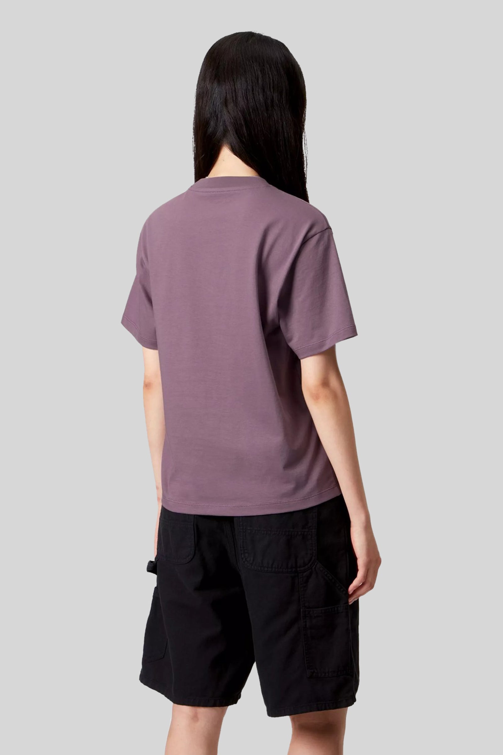 Carhartt Wip T-shirt W' S/s Pocket Lilla Donna - 2