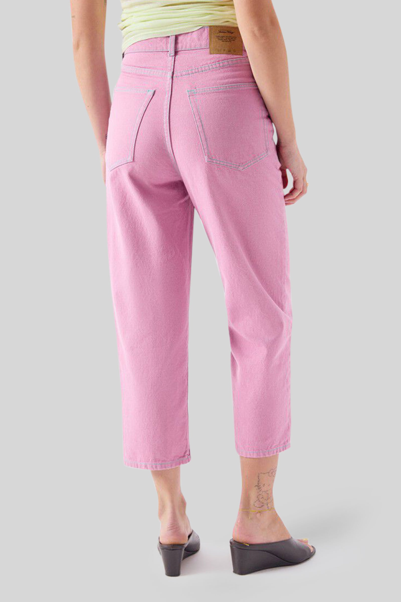 American Vintage Jeans Grezbay Rosa Donna - 3