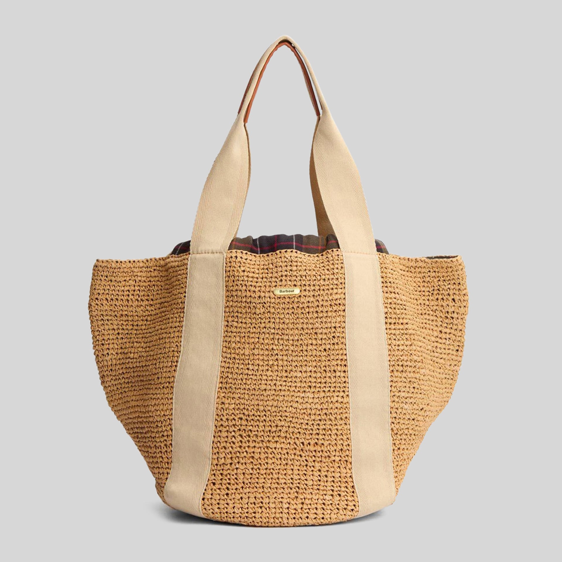 Barbour Lily Beach Tote Bag Naturale Donna - 5