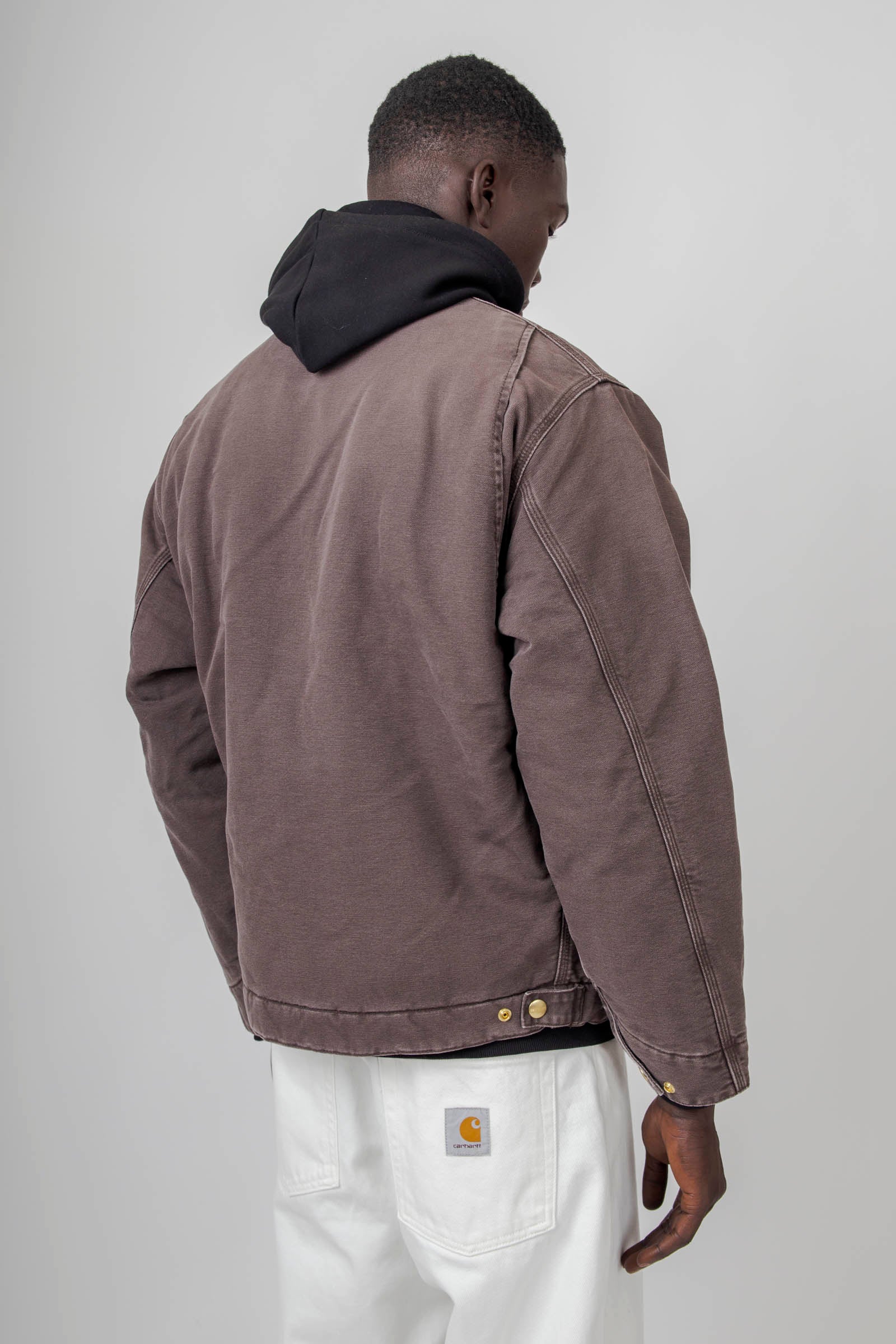 Carhartt Wip Og Detroit Jacket Tabacco Uomo - 4