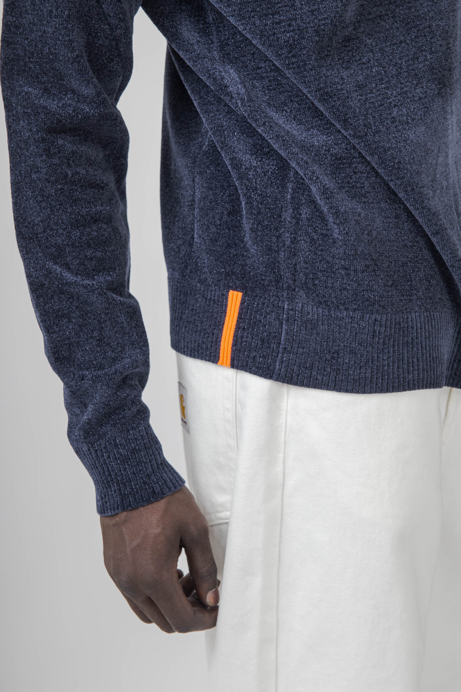 Rrd Maglia Velvet Volcano Blu Scuro Uomo - 6