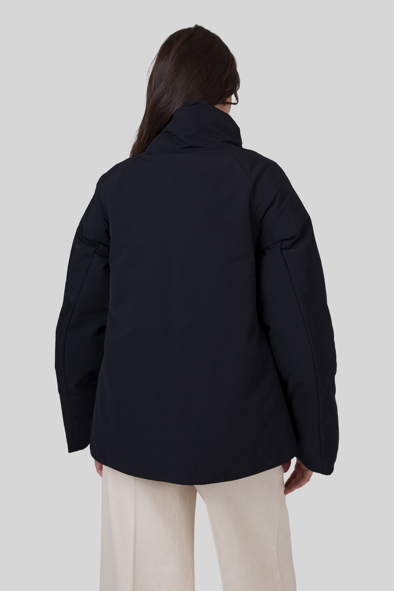 Aspesi Giubbotto Spumina Blu Navy Donna - 6