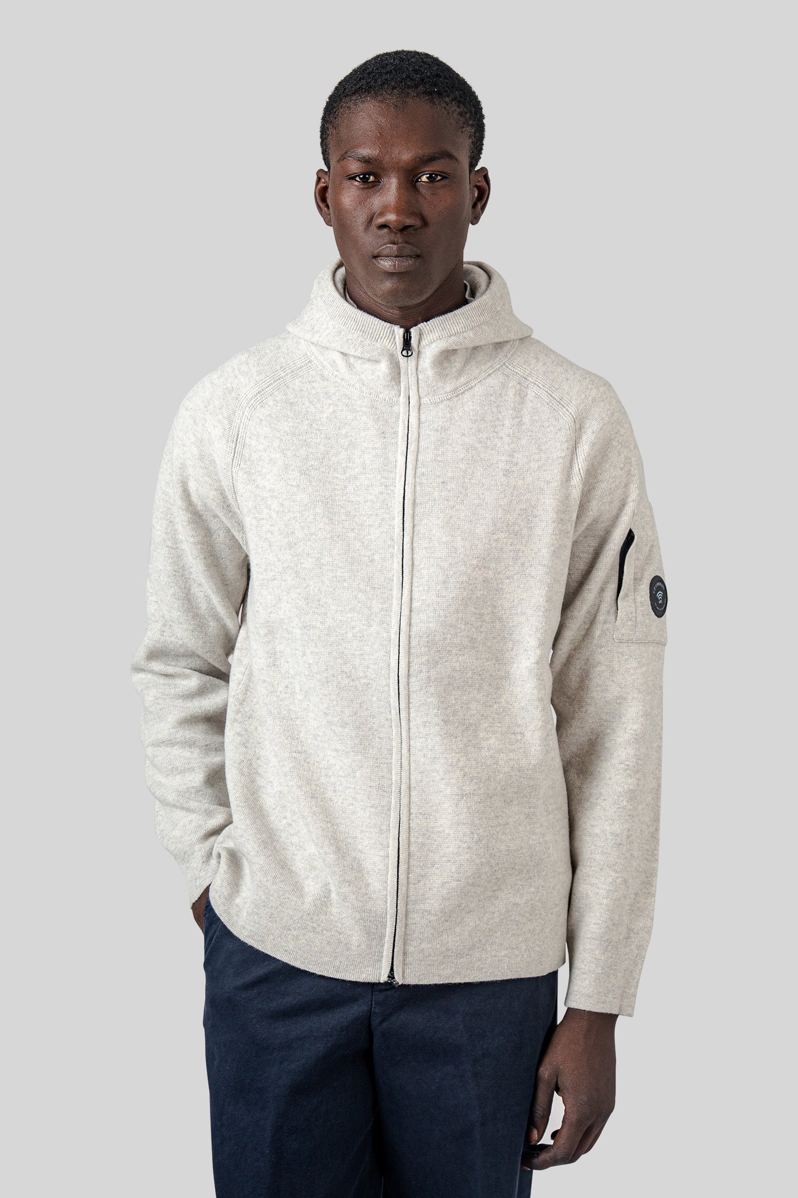 Lambswool Grs Hooded Cardigan - 3