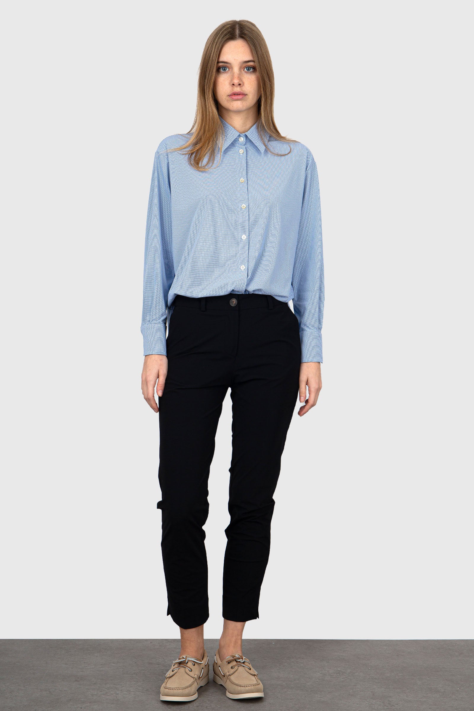 Rrd Revo Chino Wom Pant Nero Donna - 6