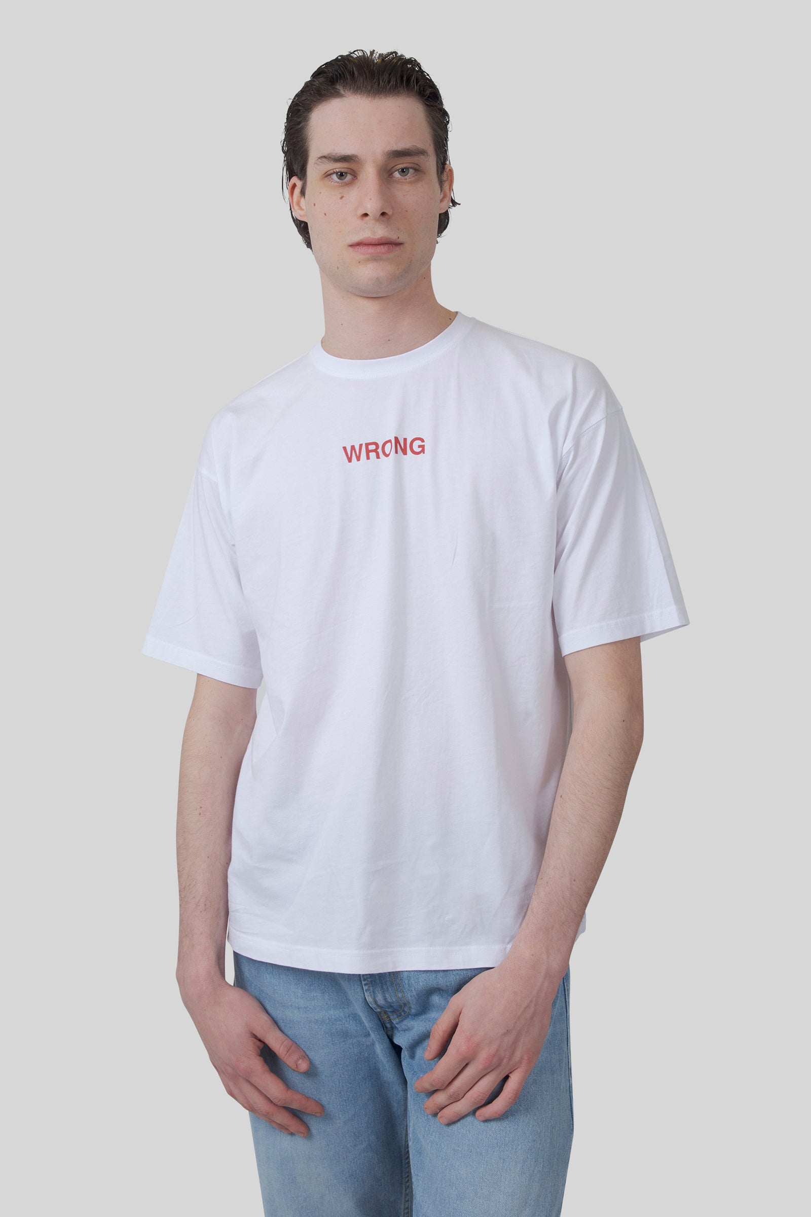 Aspesi T-shirt Wrong Bianco Uomo - 1