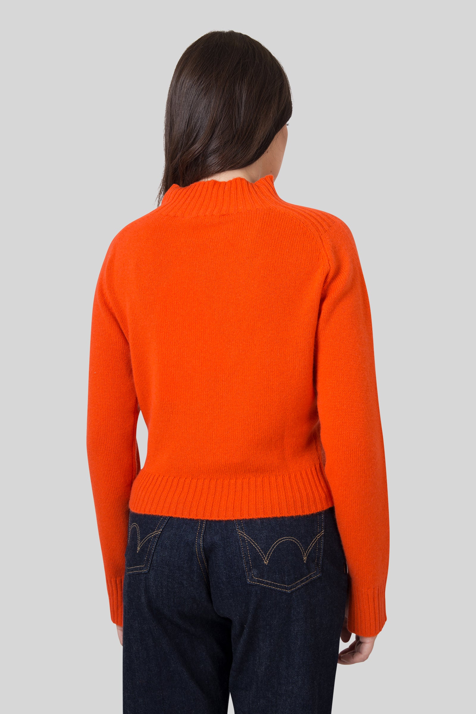 Absolut Cashmere Maglia Rebecca Arancio Donna - 3
