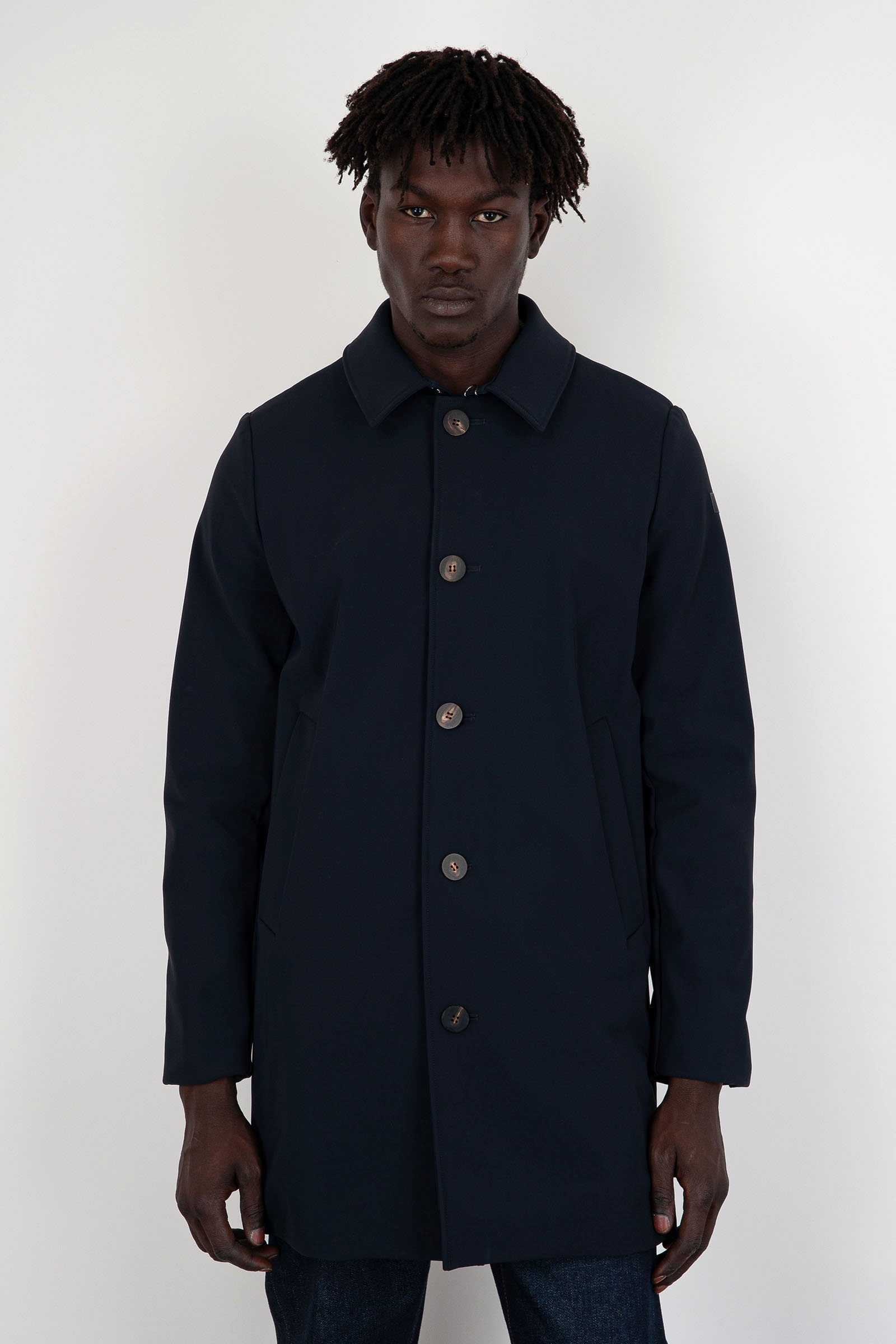 Rrd Surflex Winter Thermo Coat Blu Scuro Uomo