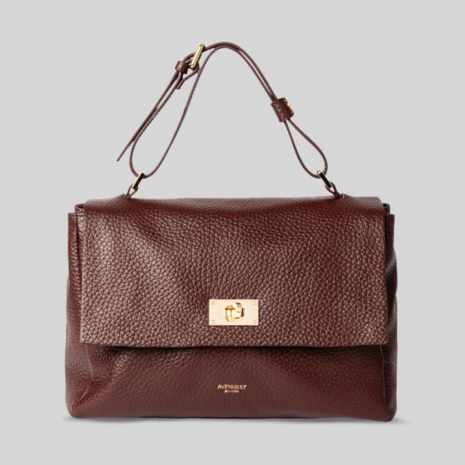 Avenue 67 Borsa Elettra Lock Bordeaux Donna - 4