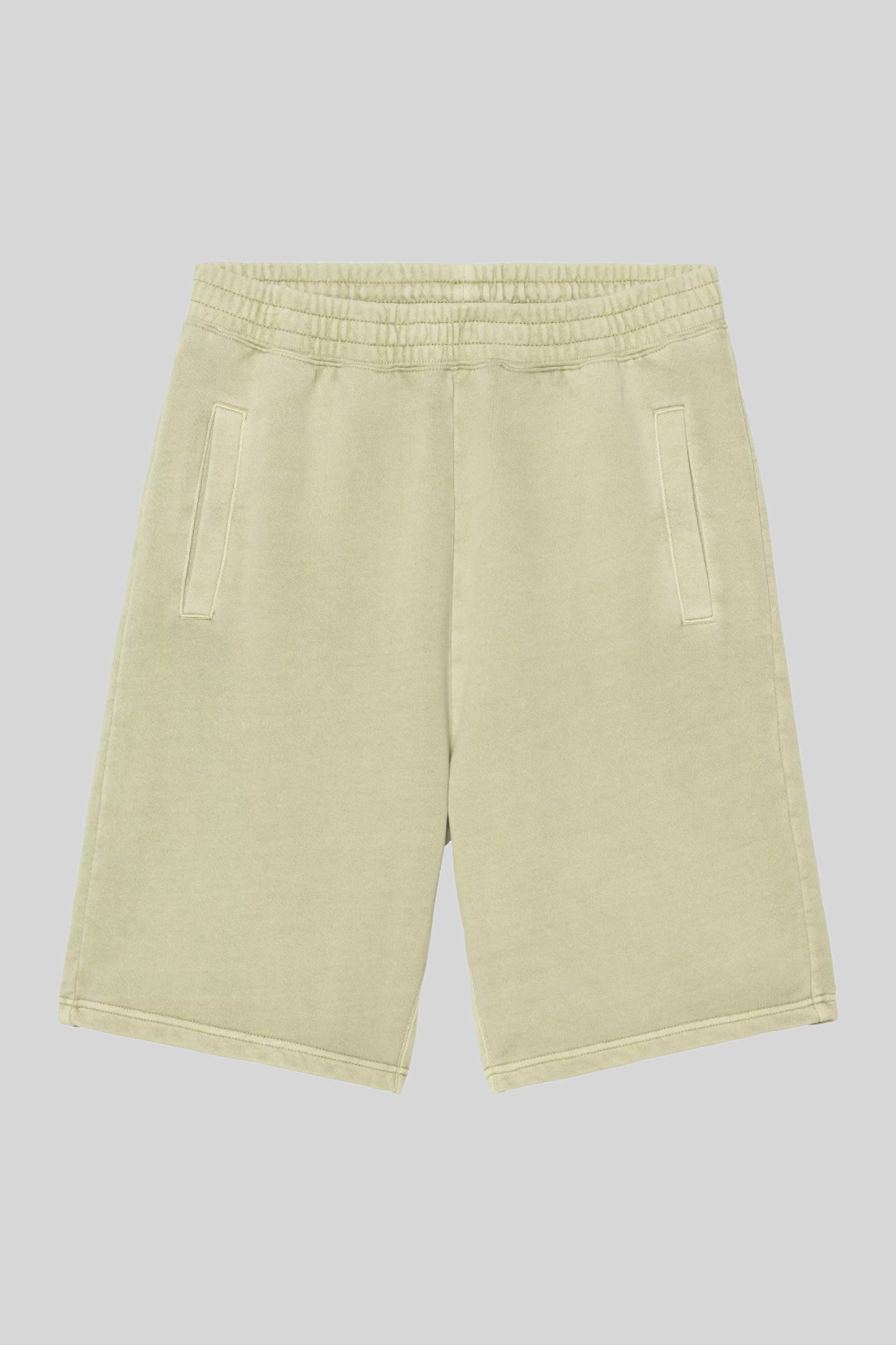 Carhartt Wip Short In Felpa Nelson Verde Chiaro Uomo - 1