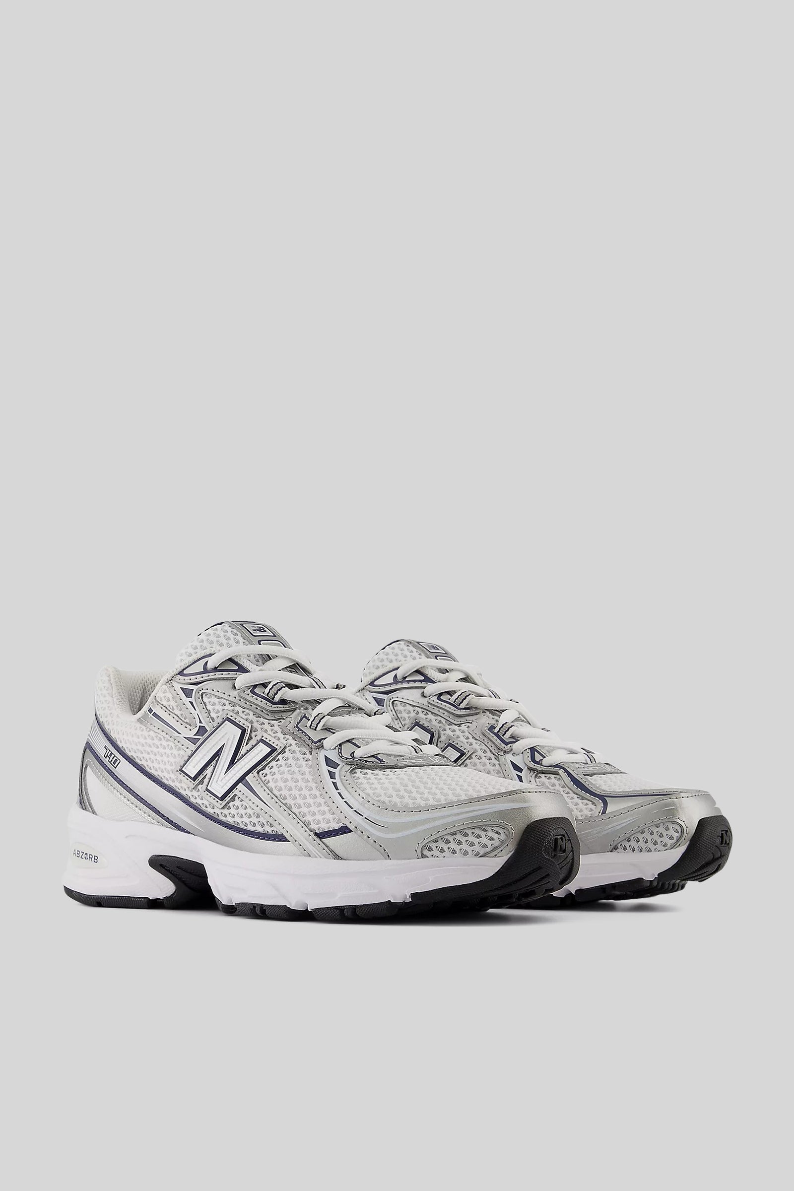 New Balance Sneaker 740 Bianco/argento/blu Donna - 2