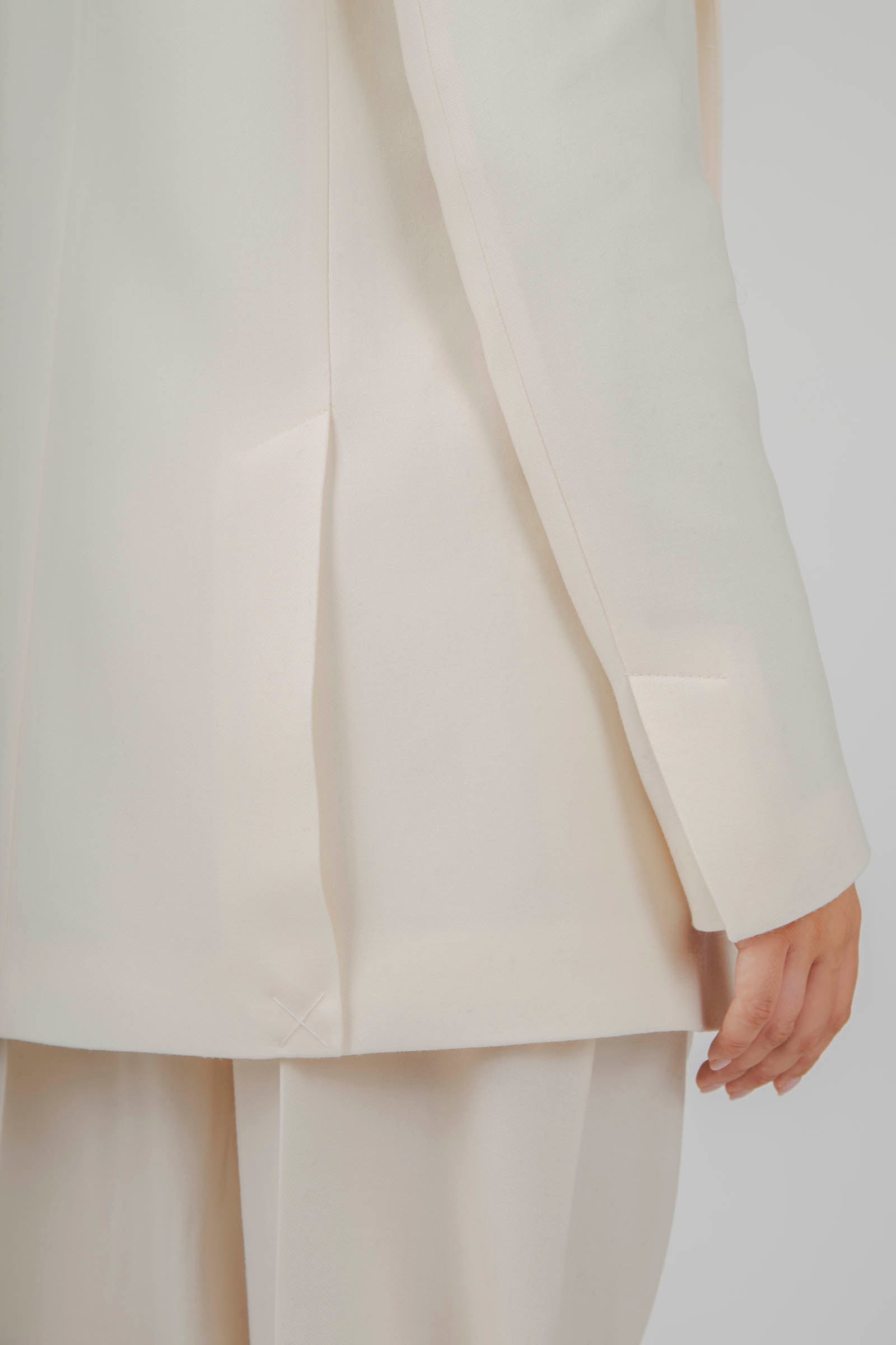 Semicouture Giacca Ebony Bianco Off Donna - 6