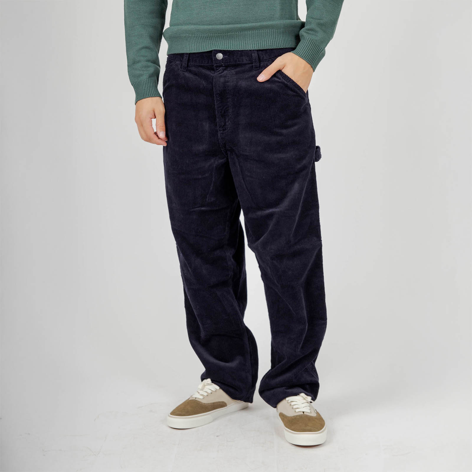 Corduroy Single Knee Pant - 8