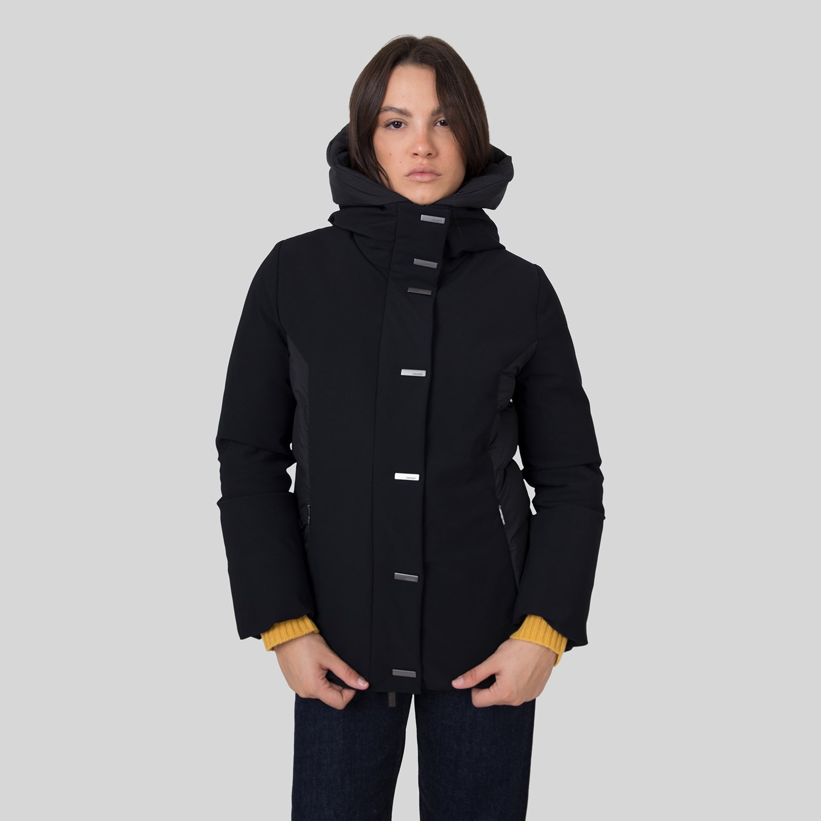 Rrd Surflex Winter Hybrid Zar Wom Jacket Nero Donna - 9