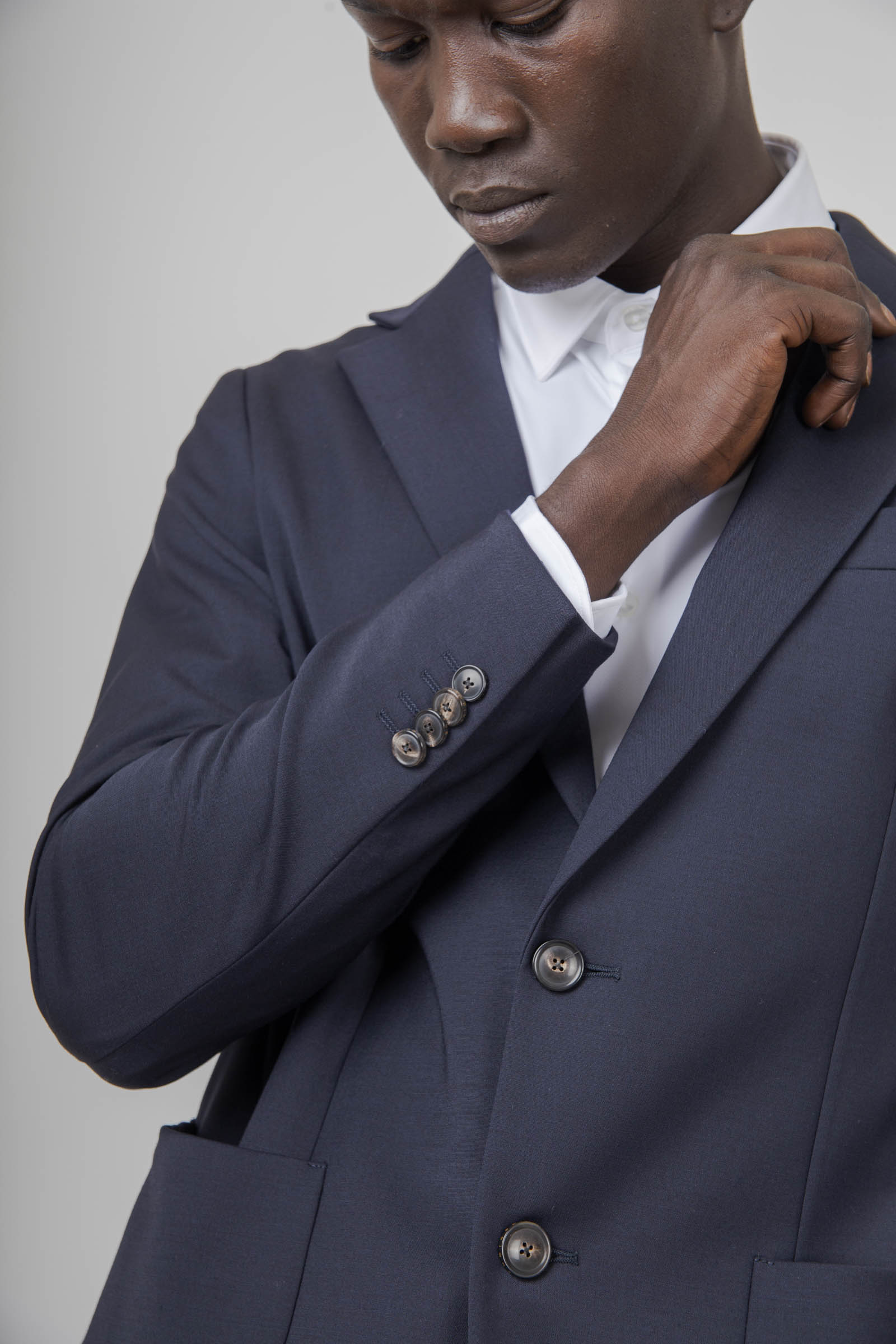 Rrd Terzitel Blazer Nero Uomo - 2