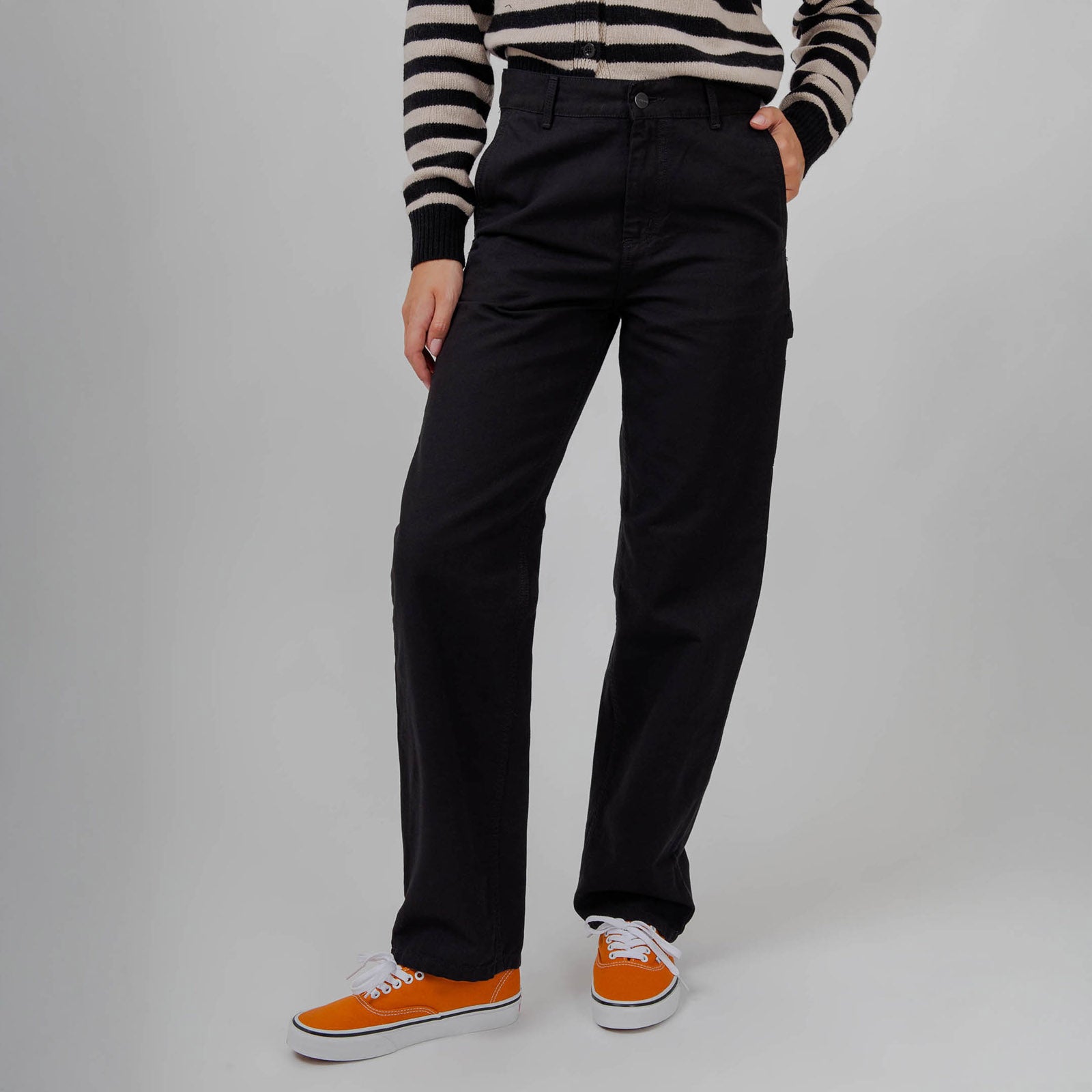 Carhartt Wip W' Pierce Pant Nero Donna - 7