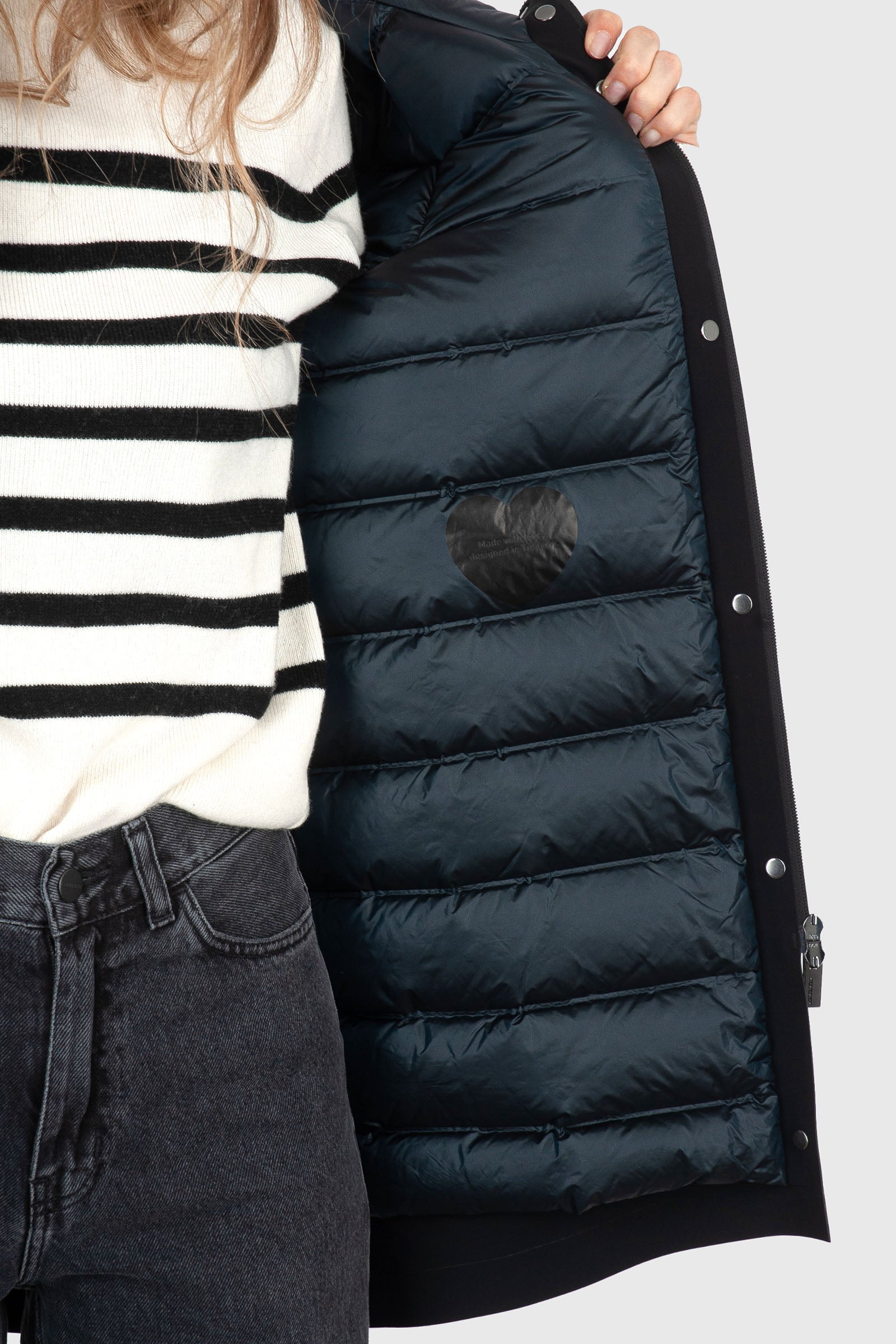 Rrd Down Under Floating Parka Wom Nero Donna - 5