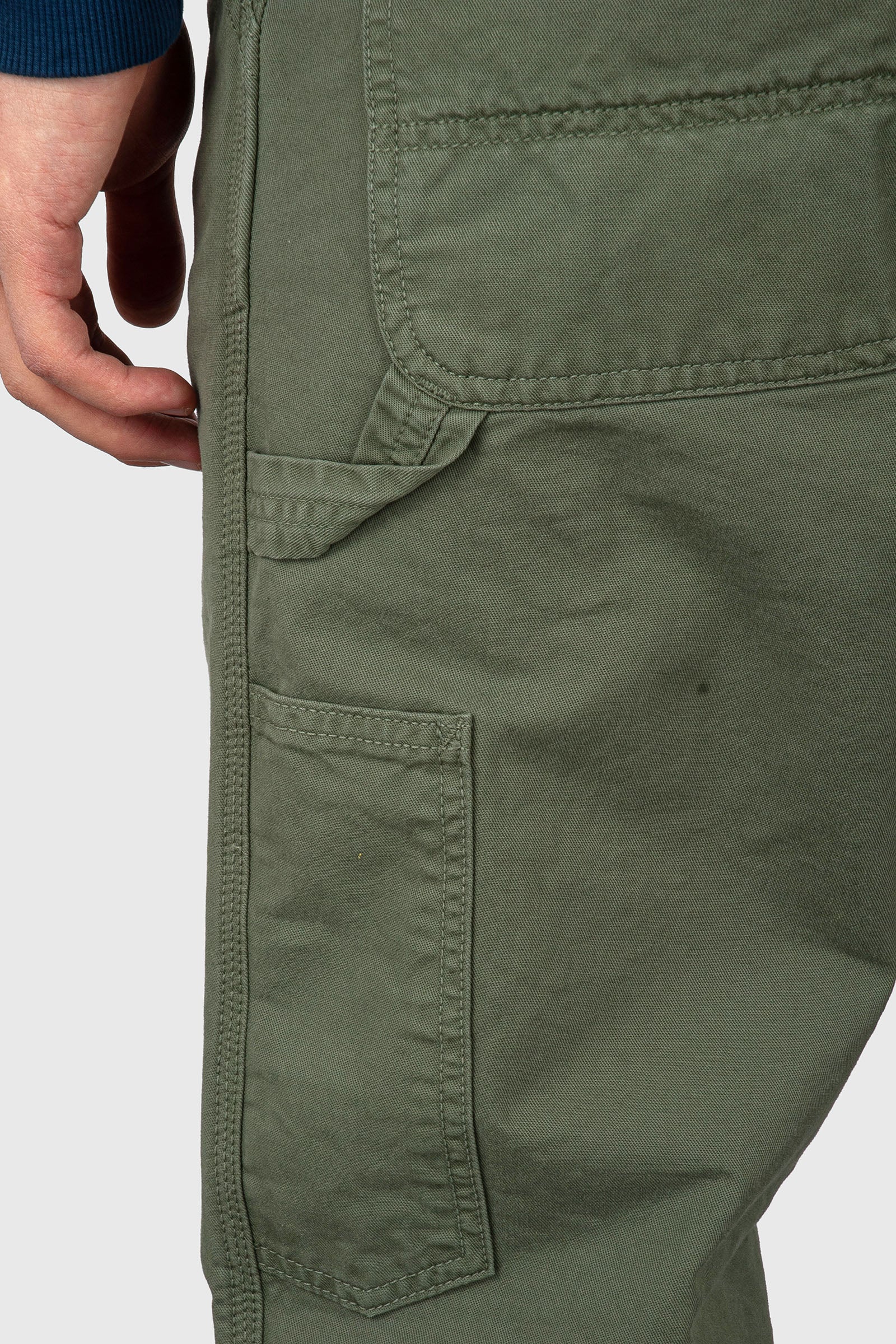 Carhartt Wip Single Knee Pant Verde Chiaro Uomo - 5