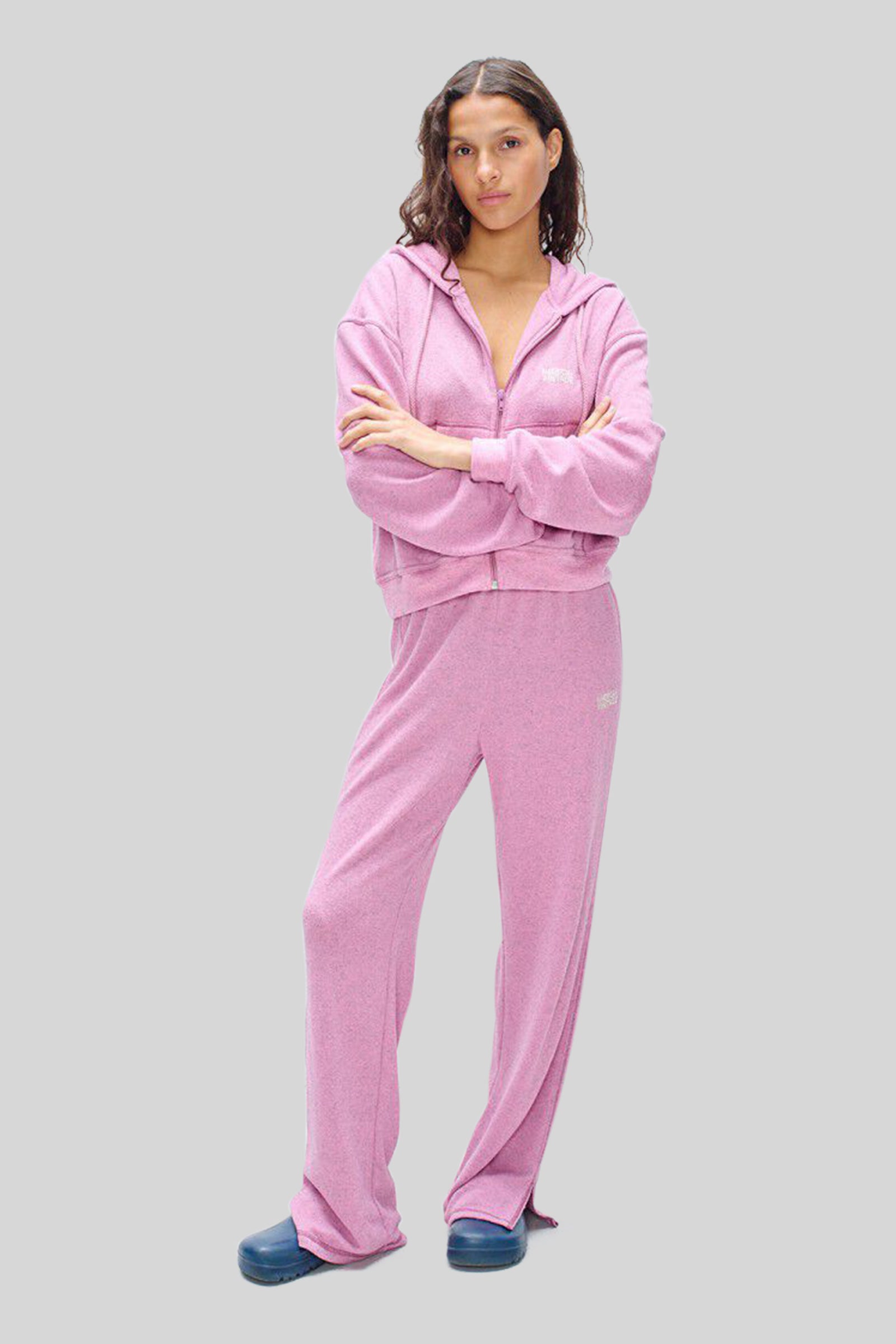 American Vintage Jogging Evona Rosa Melange Donna - 4