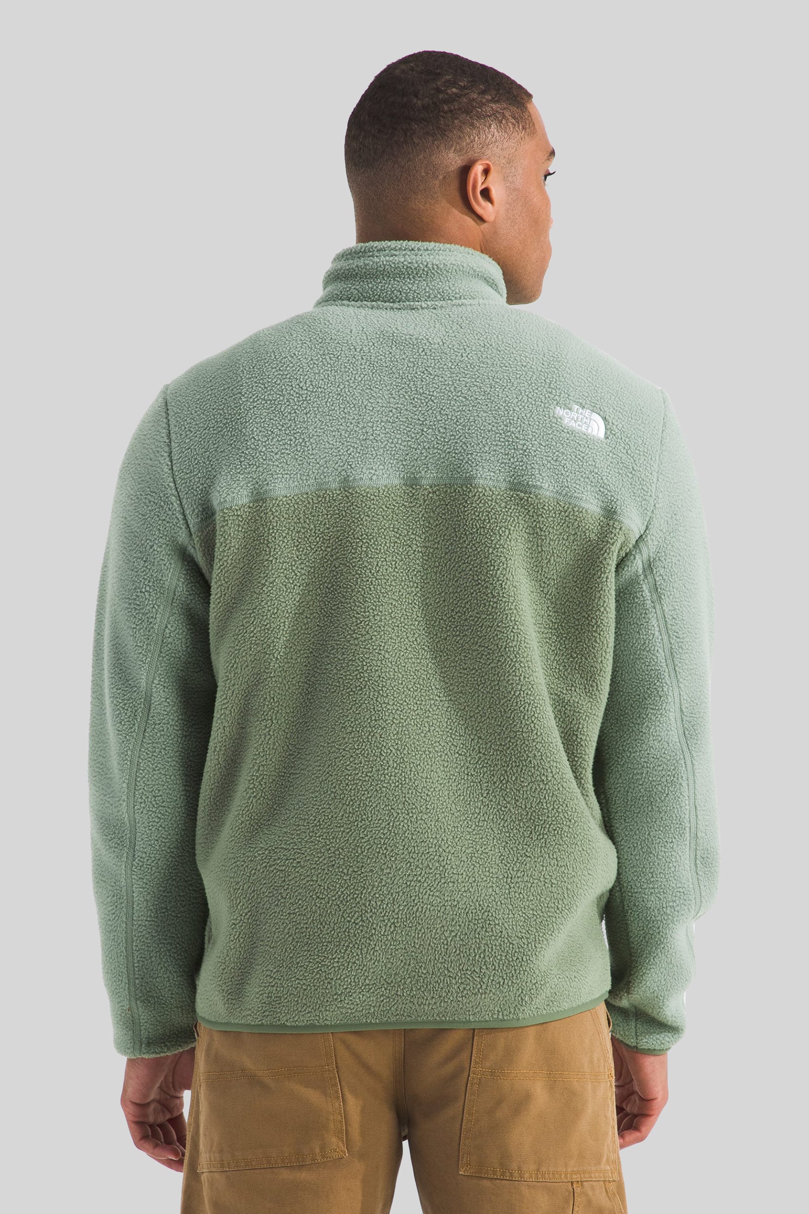 The North Face Yumiori Full Zip Fleece Jacket Verde Chiaro Uomo - 4