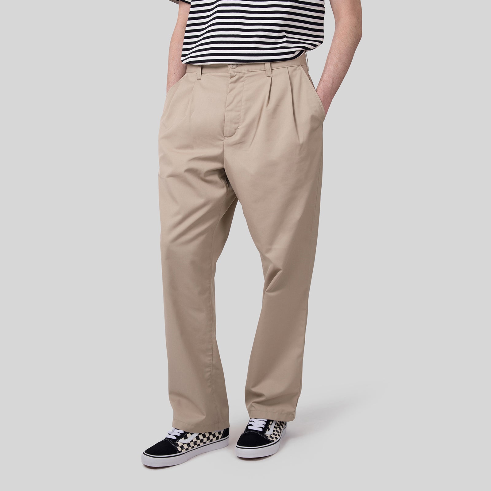 Carhartt Wip Pantalone Evan Beige Uomo - 9