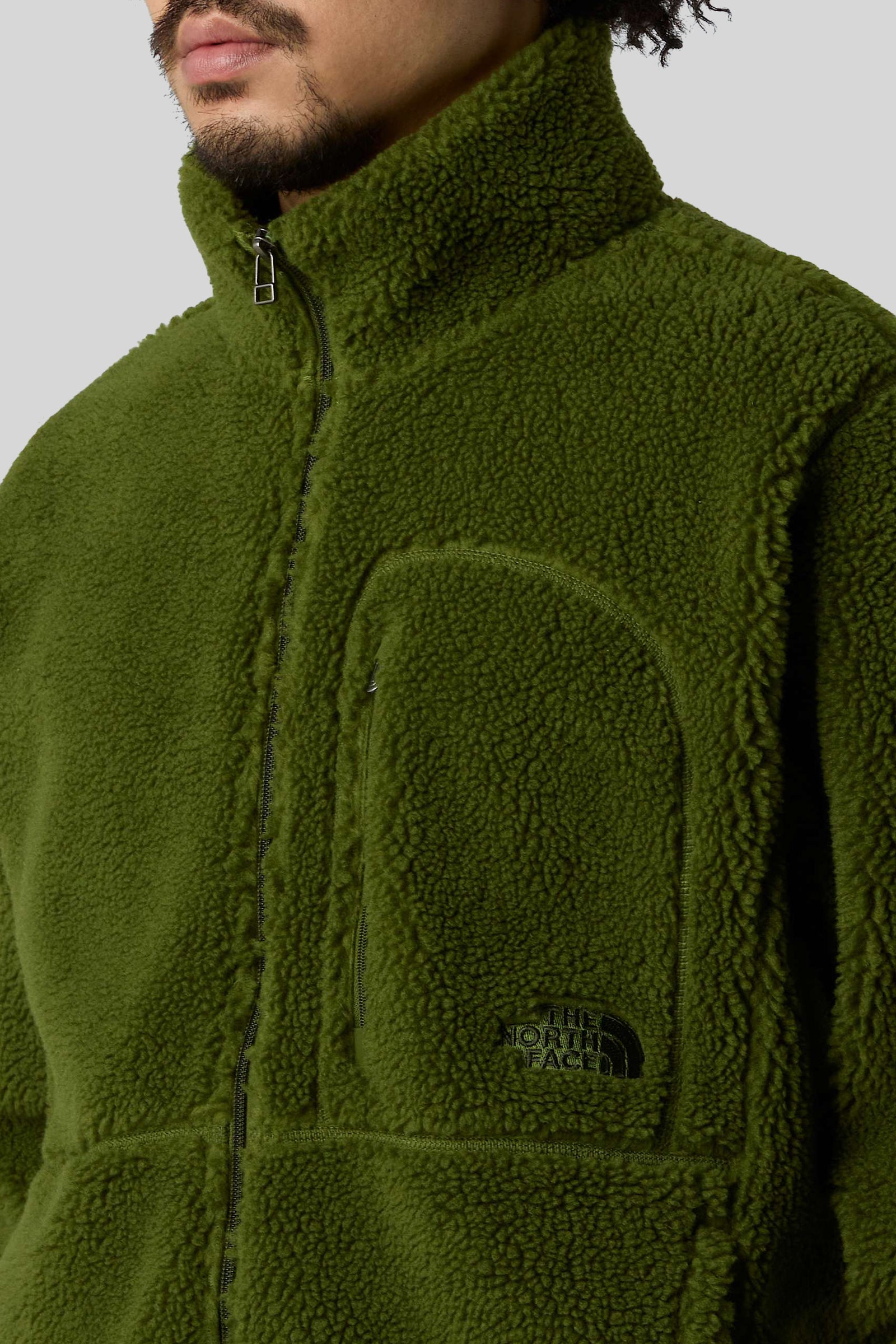 The North Face Extreme Pile 2 Fz Jacket Verde Uomo - 4