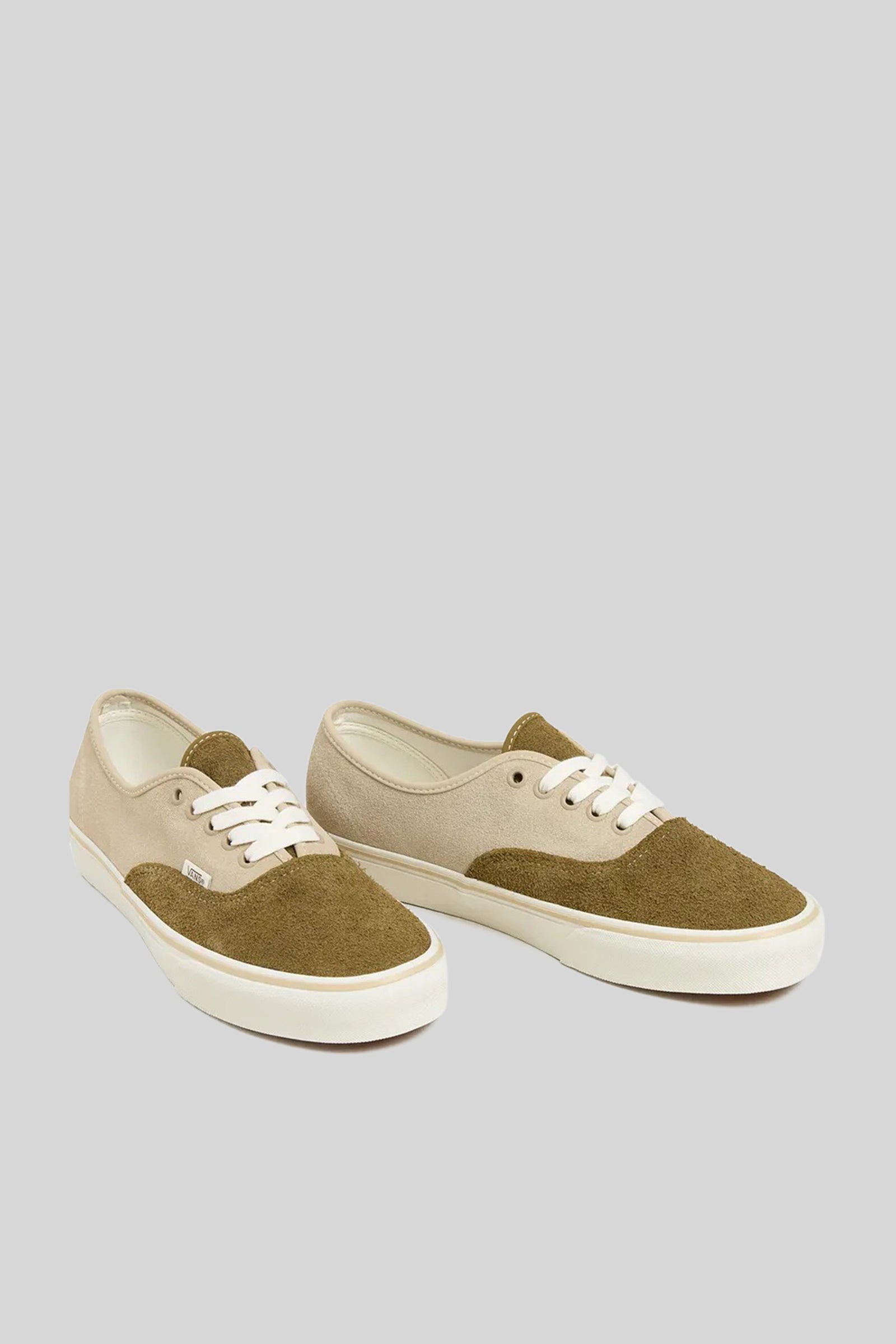 Vans "off The Wall" Sneaker Pig Suede Authentic Marrone/beige Uomo - 3