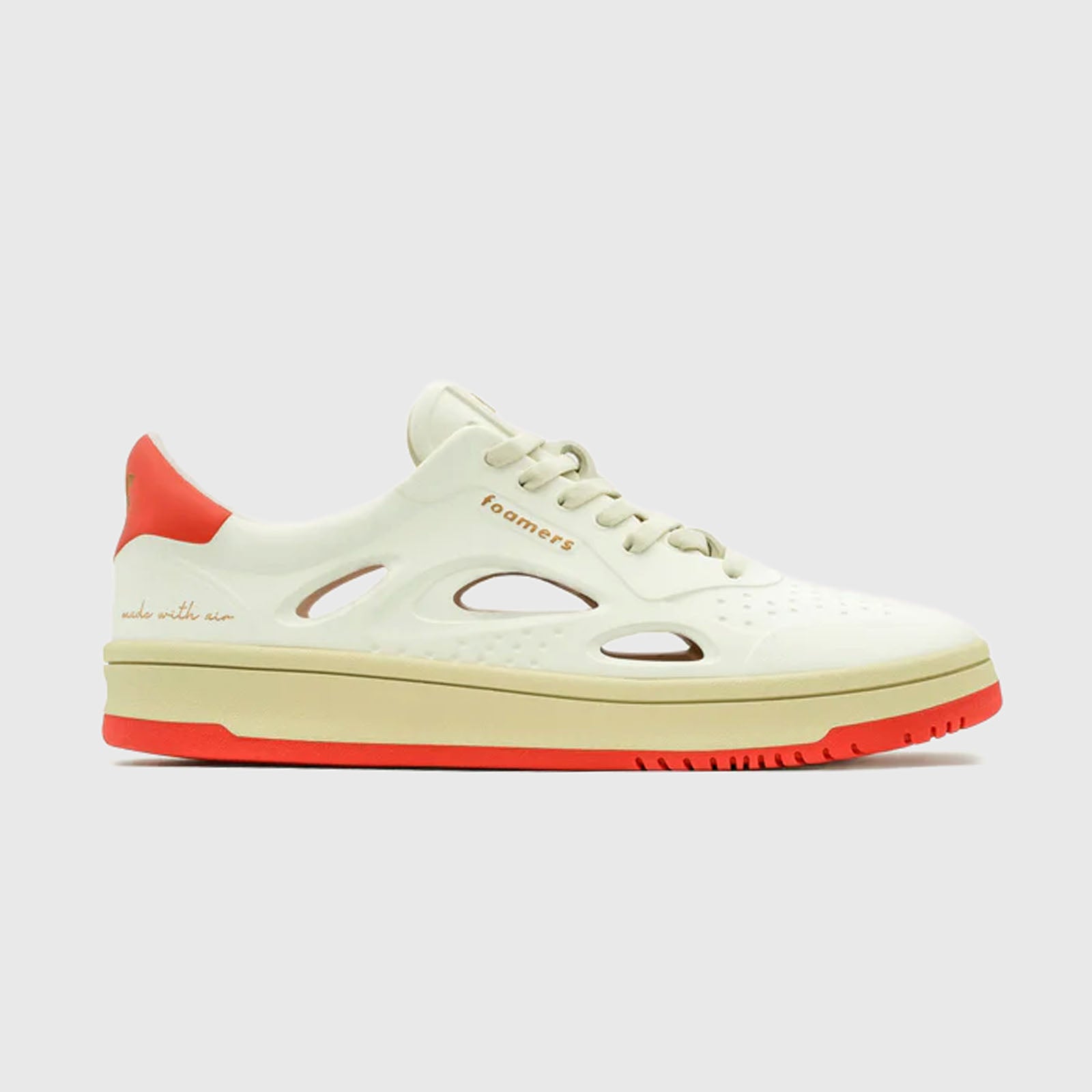 Foamers Bianco/rosso Uomo - 10