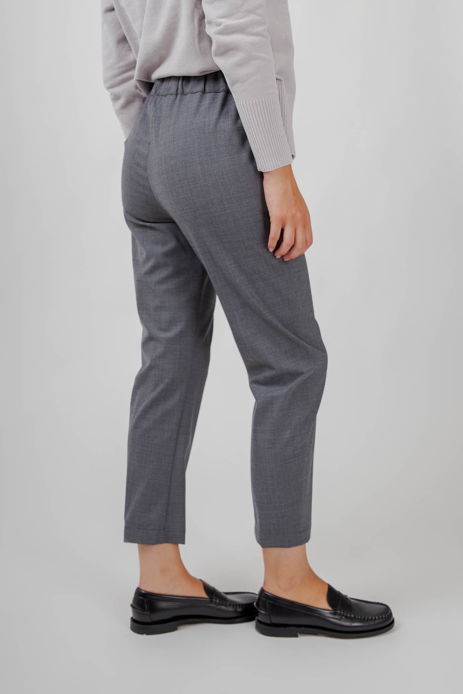 Semicouture Pantalone Buddy Grigio Donna - 4