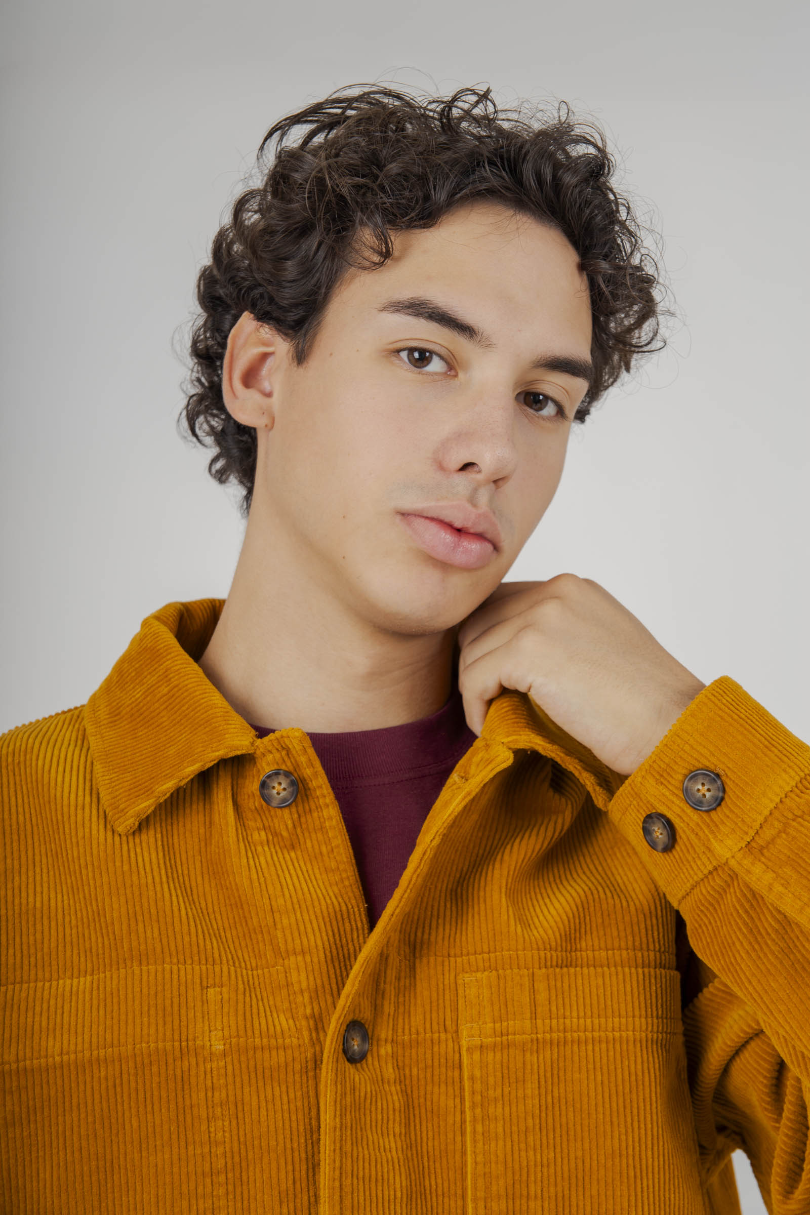 Sebago Giacca Dorr Corduroy Ocra Uomo - 8