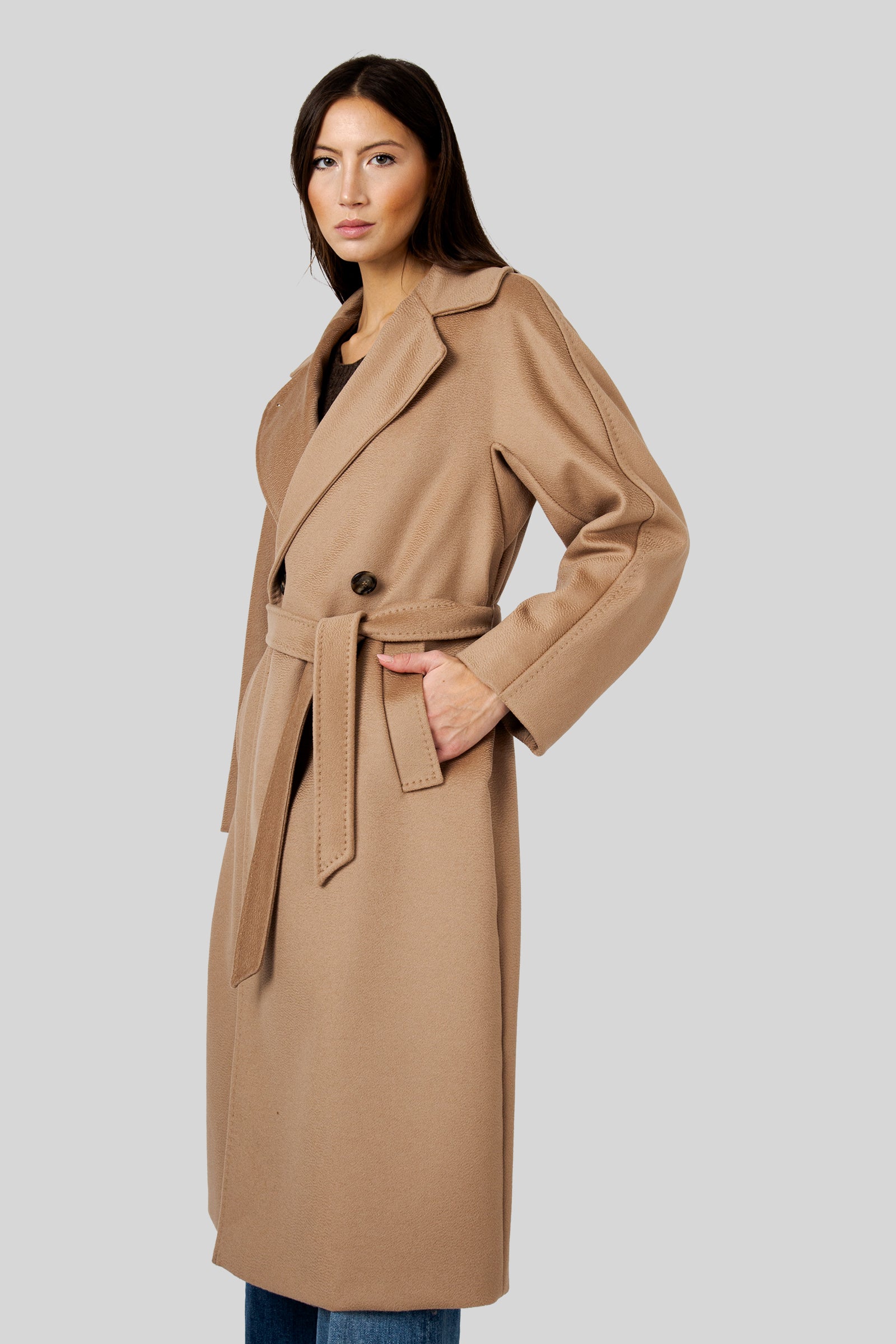 Max Mara Weekend Cappotto Resina Cammello Donna - 4