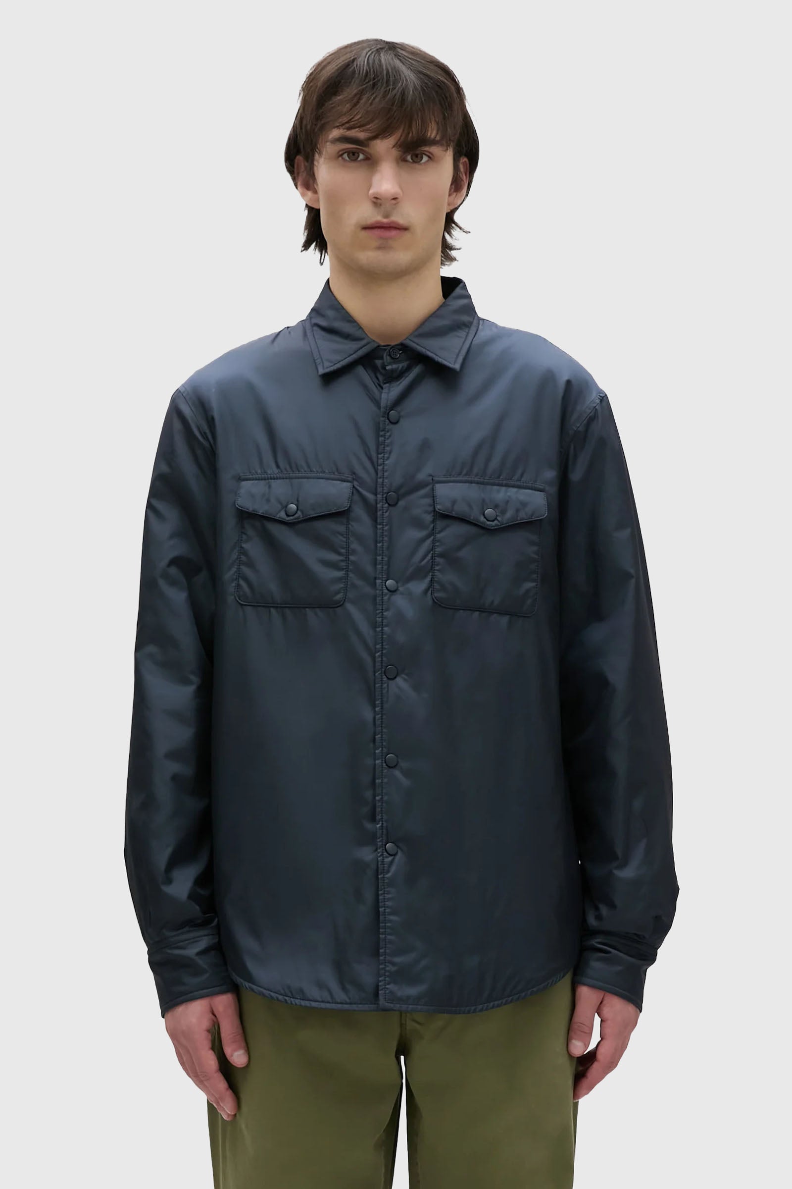 Aspesi Camicia 13 Più Blu Navy Uomo - 1