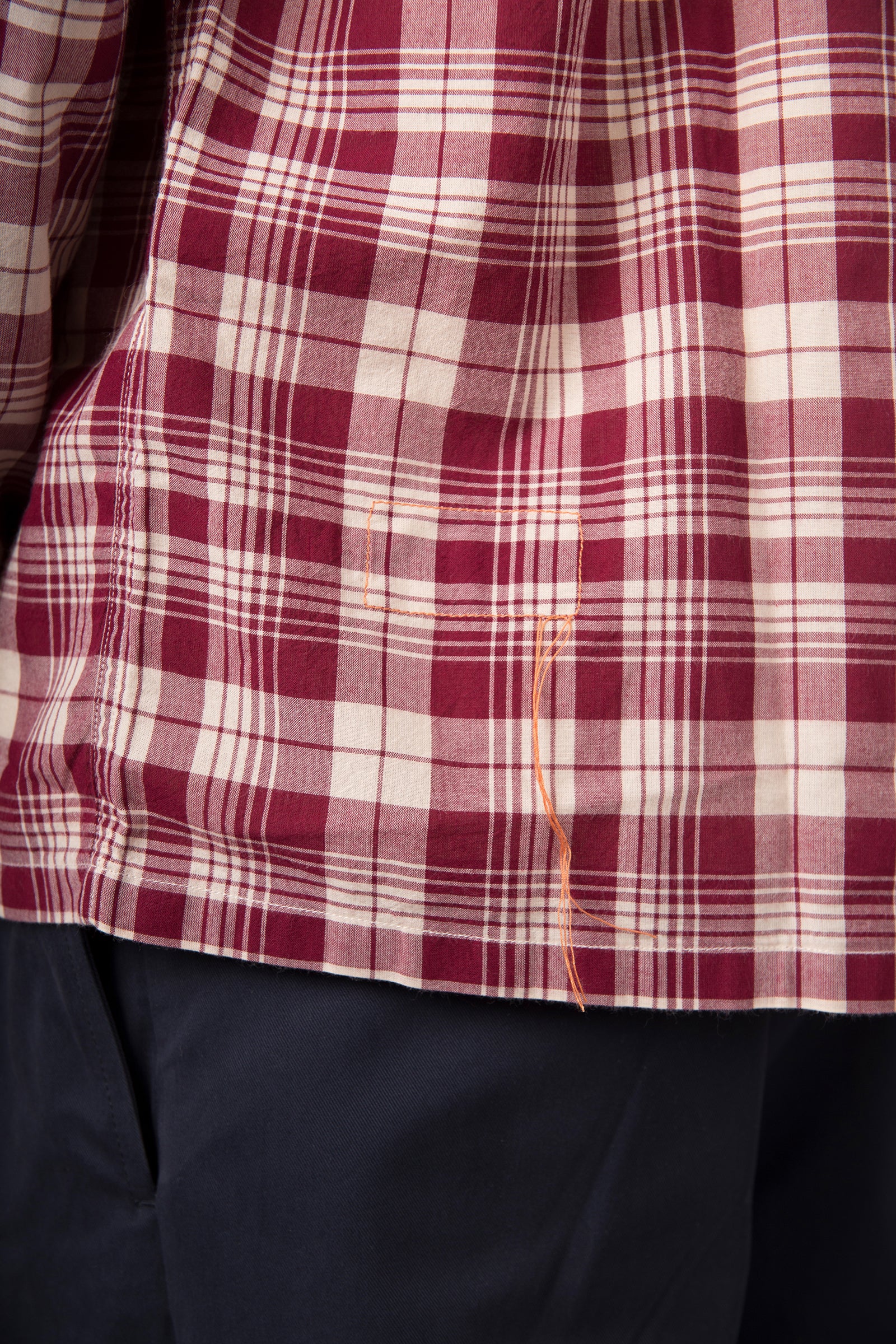 Fortela Camicia Baker Bowling Rosso Uomo - 7