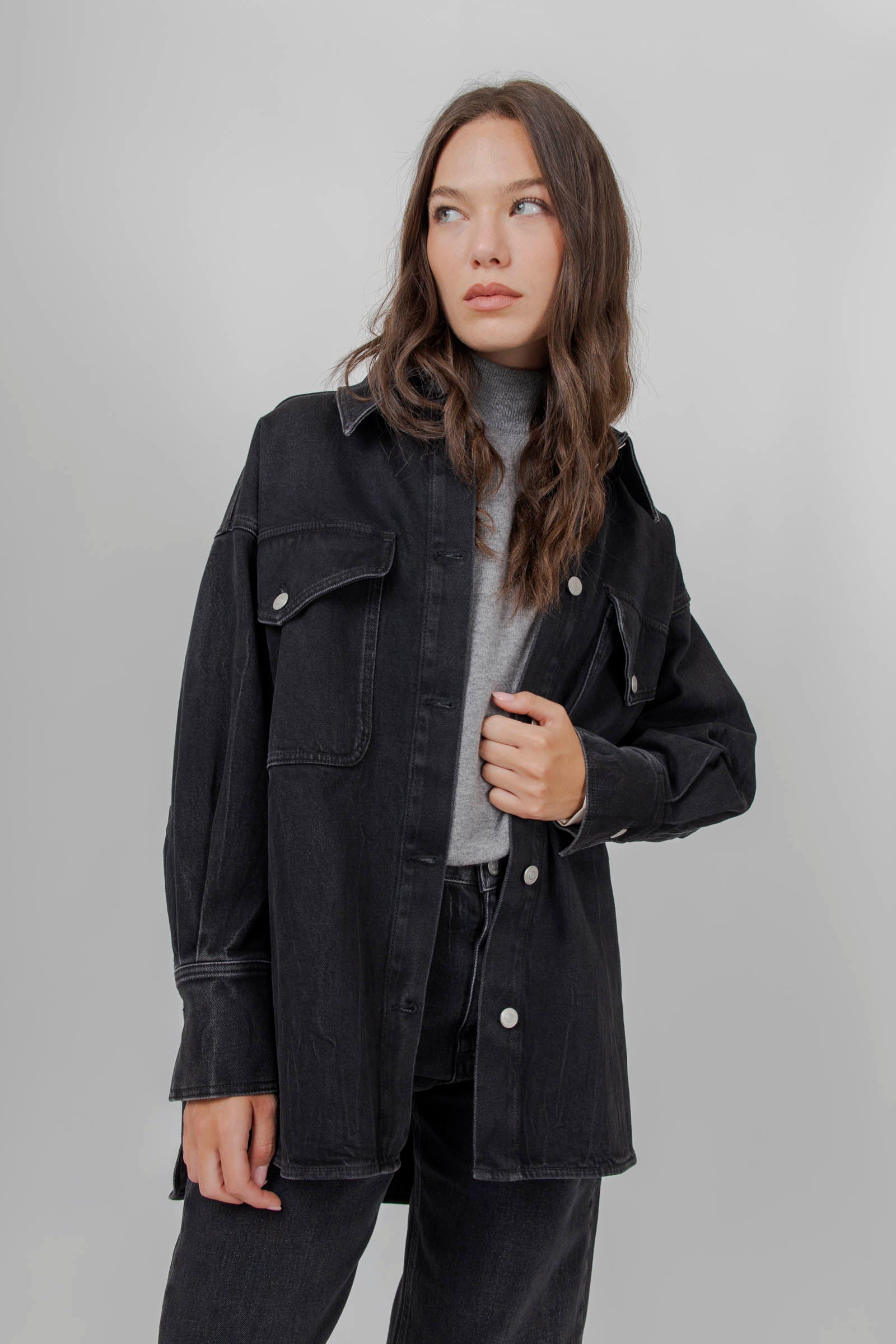 Erika Cavallini Camicia Fiona Nero Donna - 4