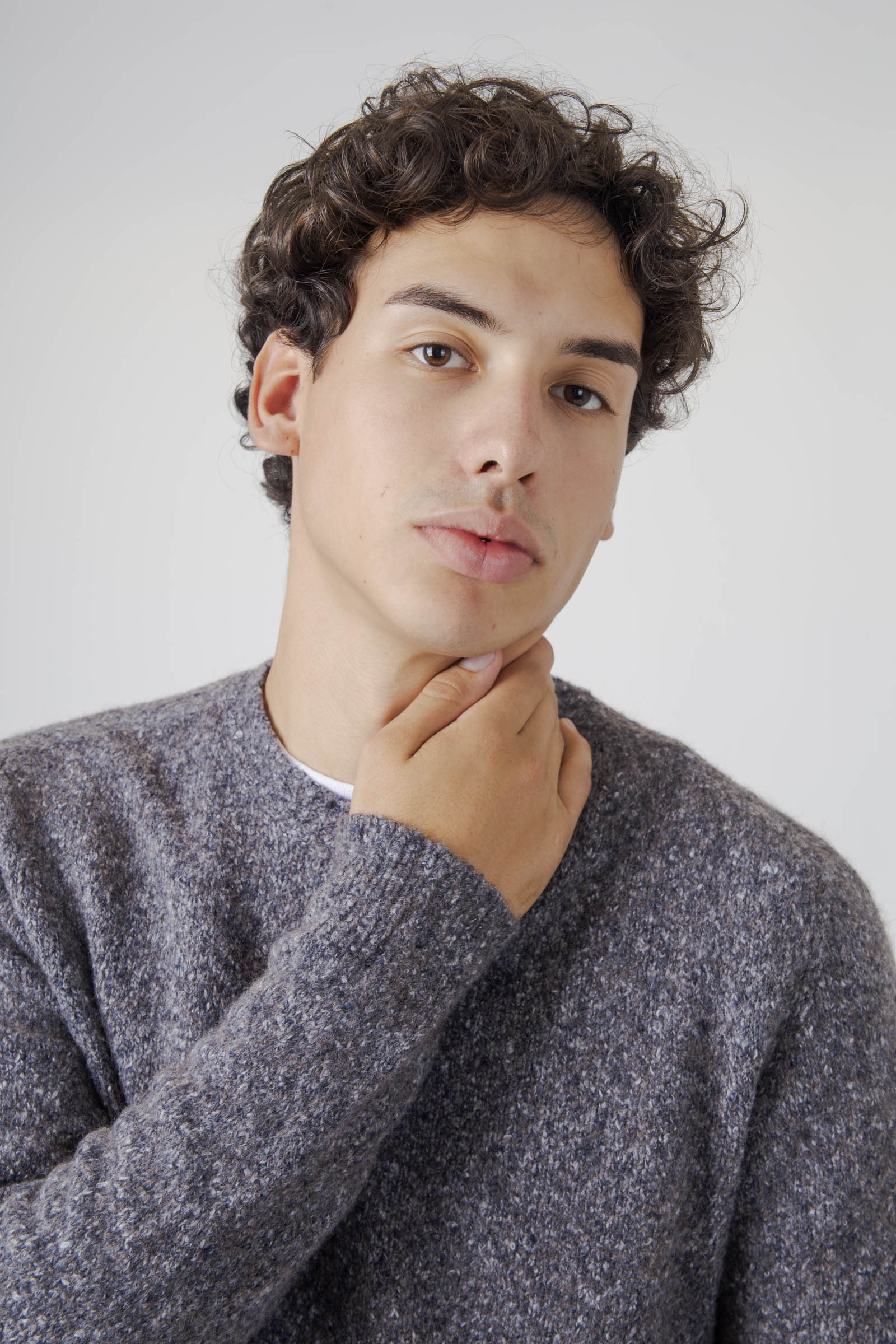 Roberto Collina Maglia Girocollo Swg Grigio Uomo - 6