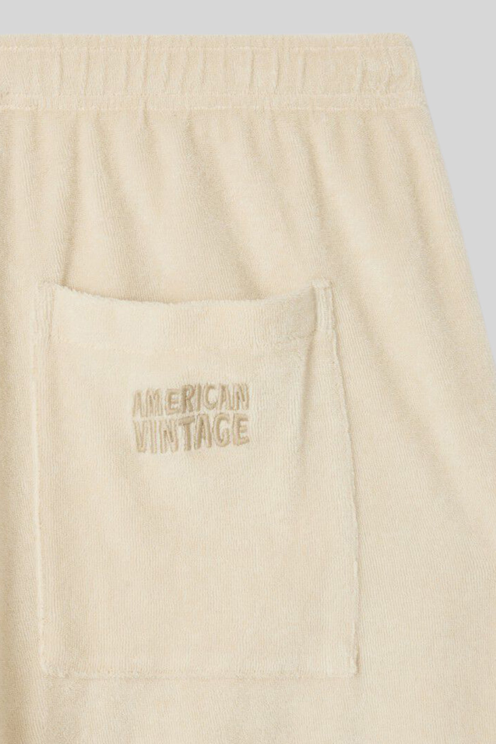 American Vintage Jogging Fuxow Ecru Donna - 2