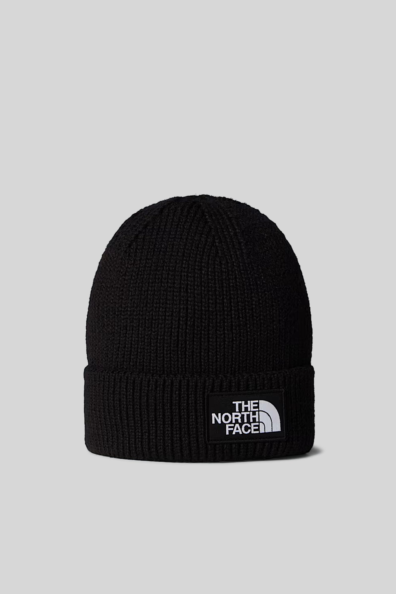 The North Face Tnf Logo Box Cuffed Beanie Nero Unisex - 1