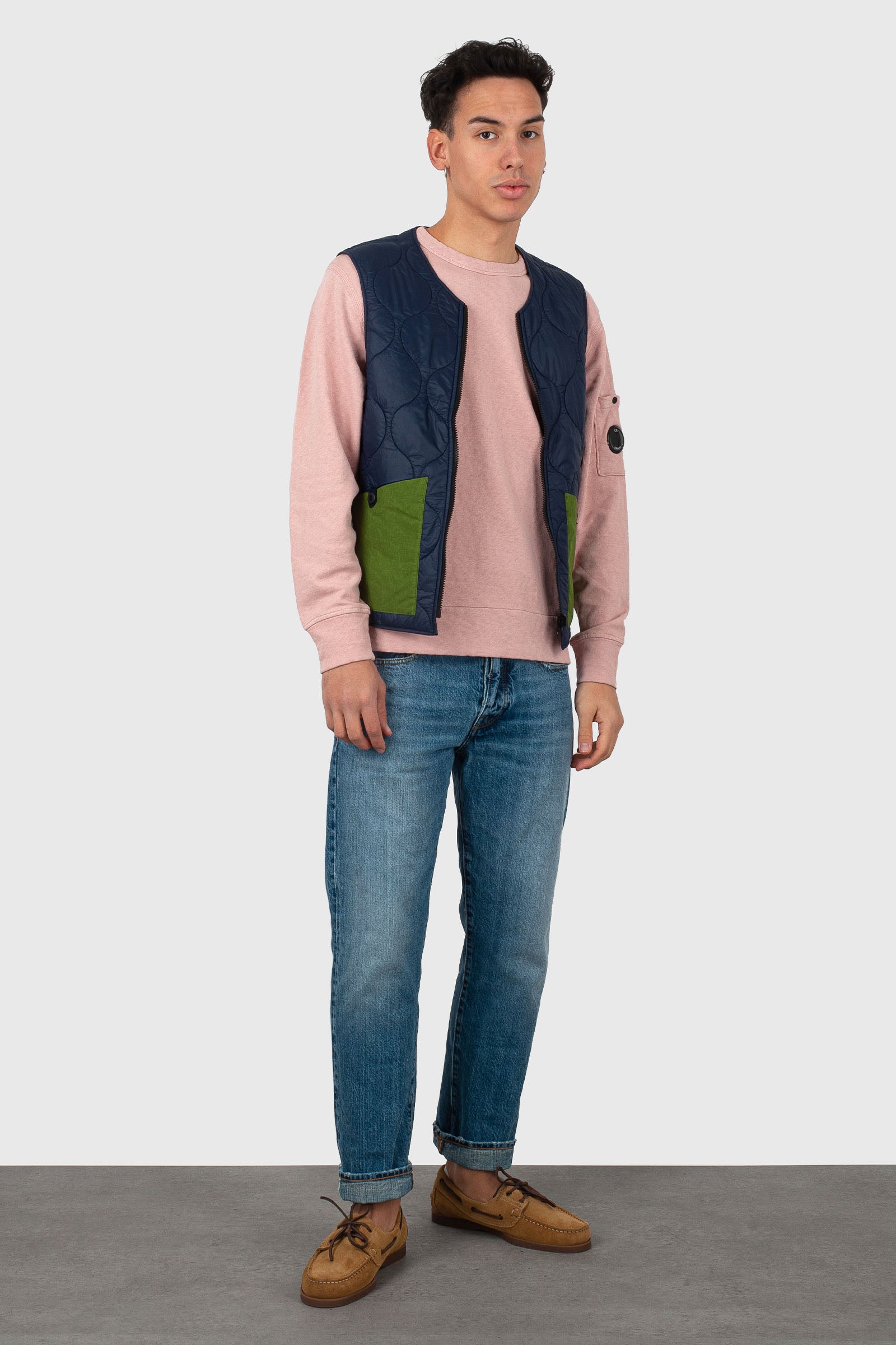 Manifattura Ceccarelli All Seasons Vest Blu/verde Uomo - 2