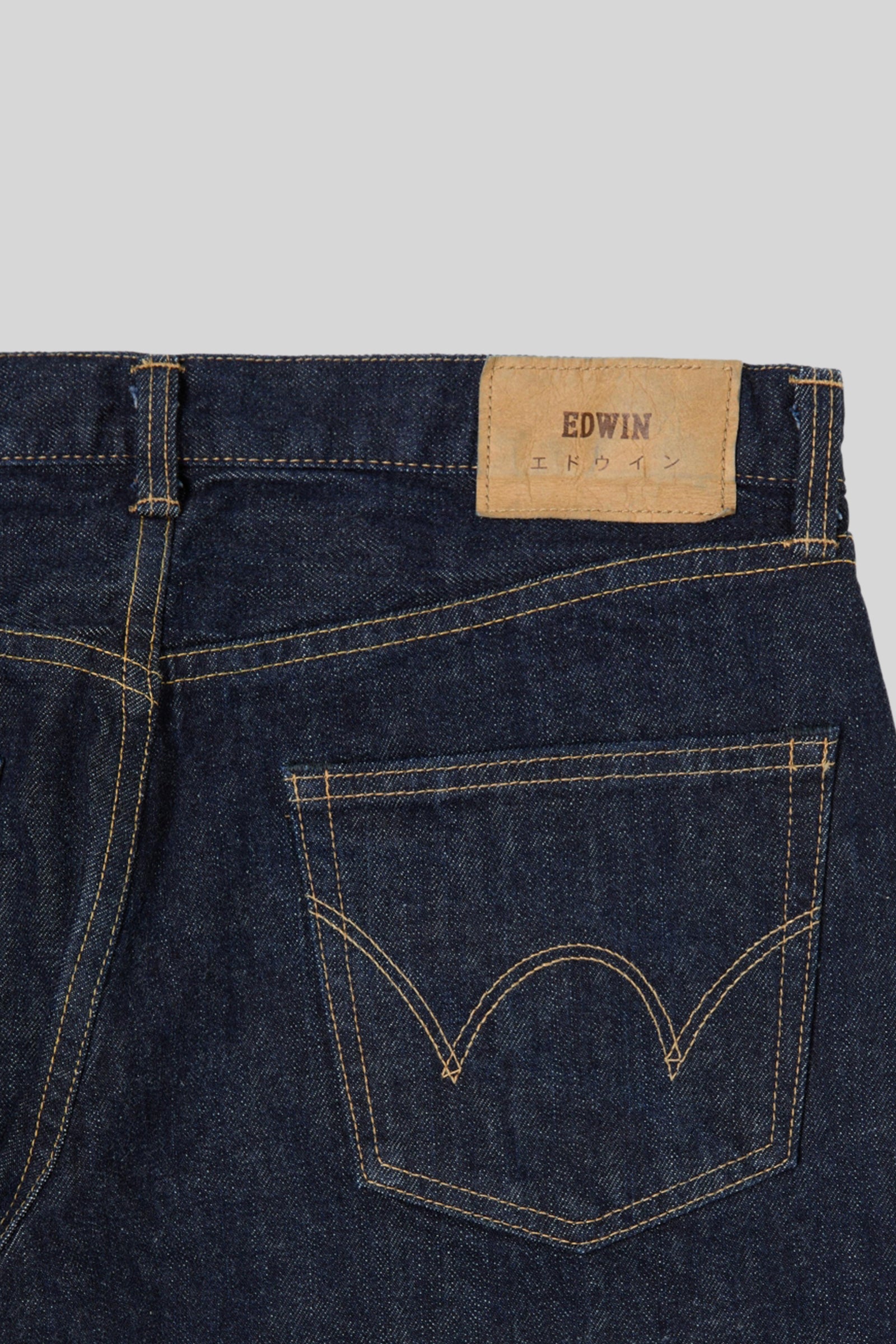 Edwin Jeans Regular Tapered Blu Scuro Uomo - 3