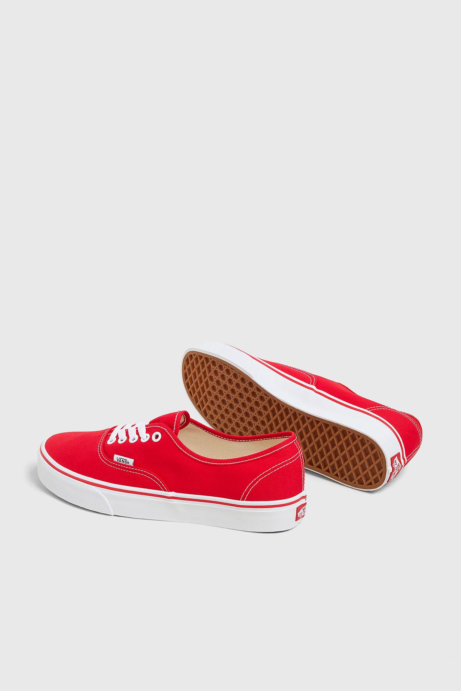 Vans "off The Wall" Sneaker Authentic Rosso Donna - 2