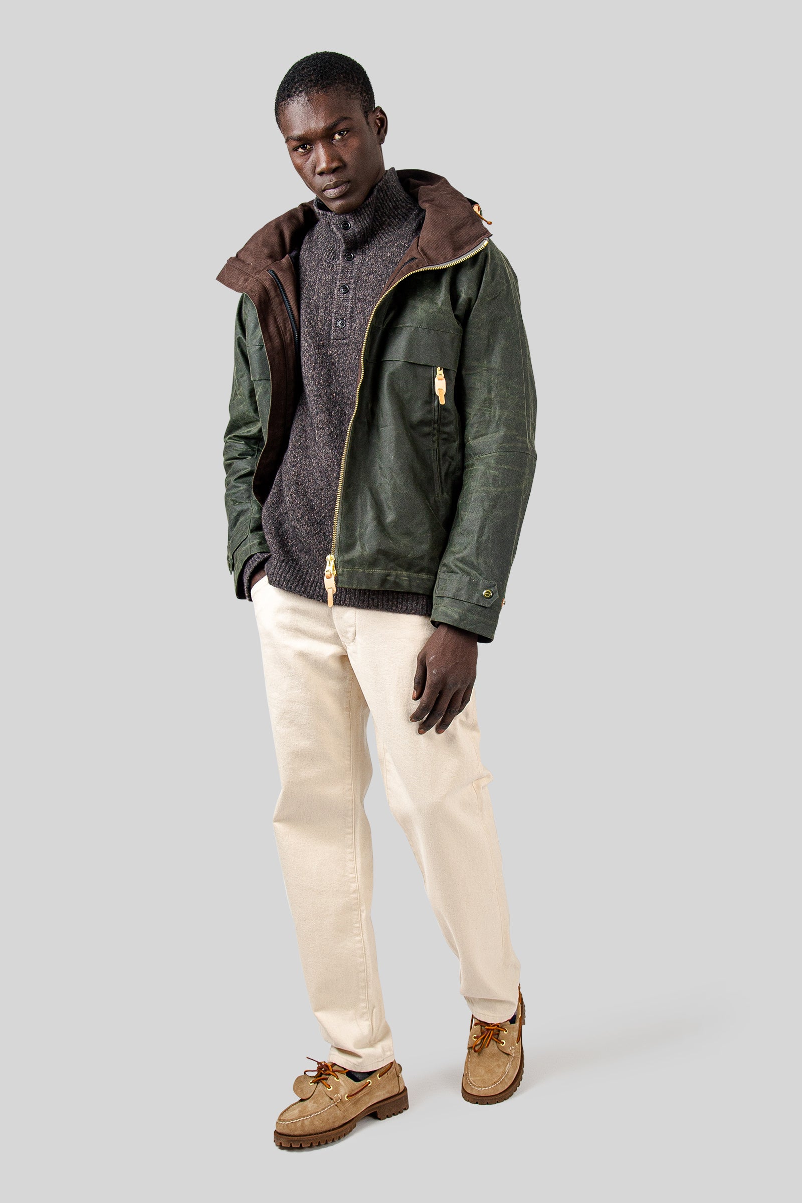 Manifattura Ceccarelli Trekking Jacket Verde Scuro Uomo - 7