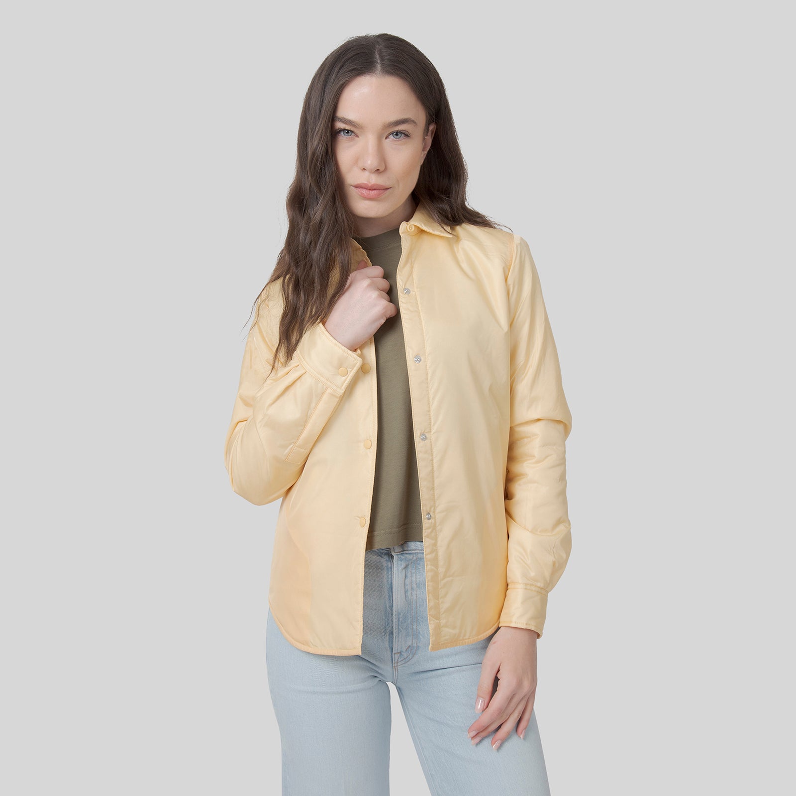 Aspesi Camicia Glue Giallo Donna - 10