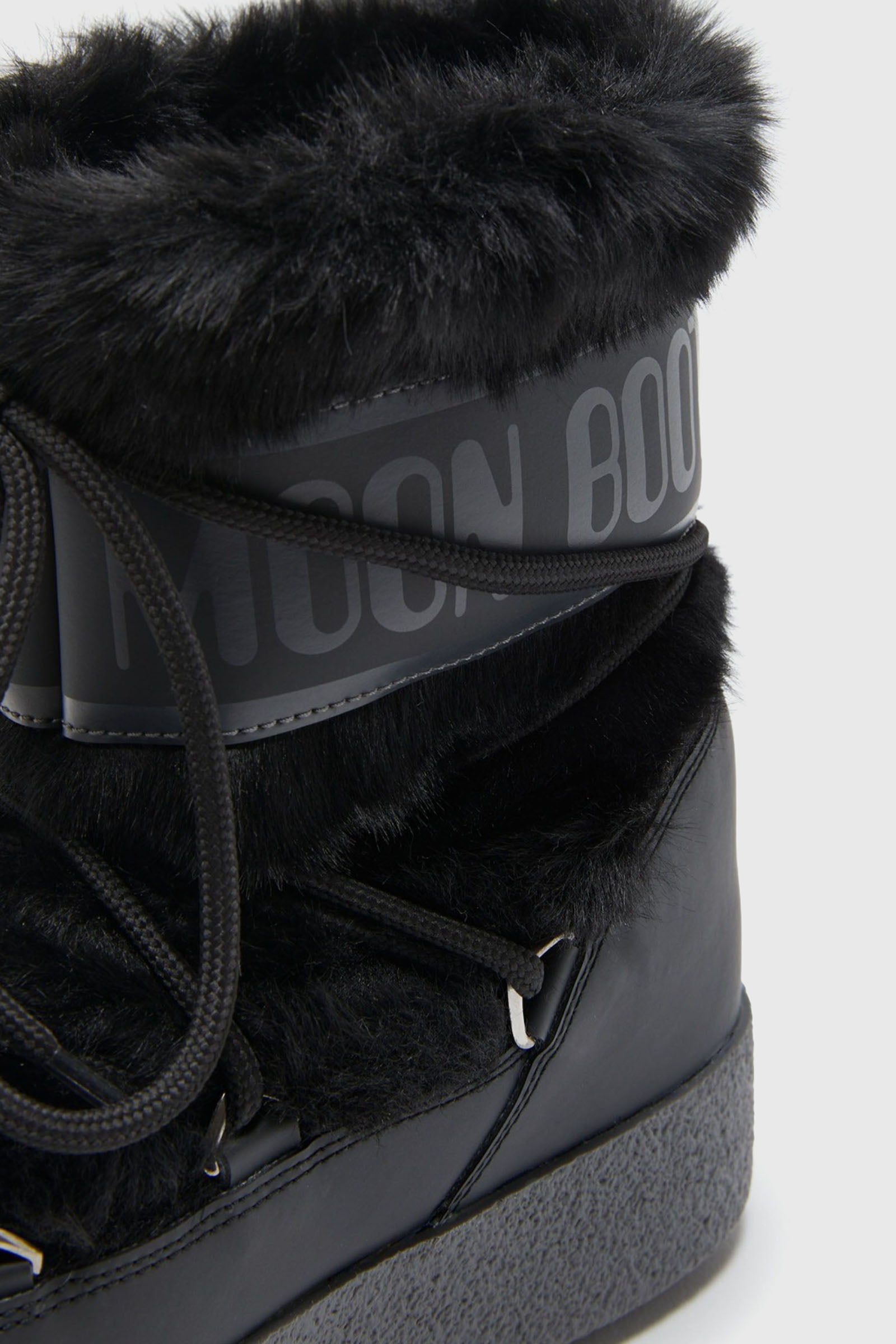Moon Boot Ltrack Faux Fur Nero Donna - 2