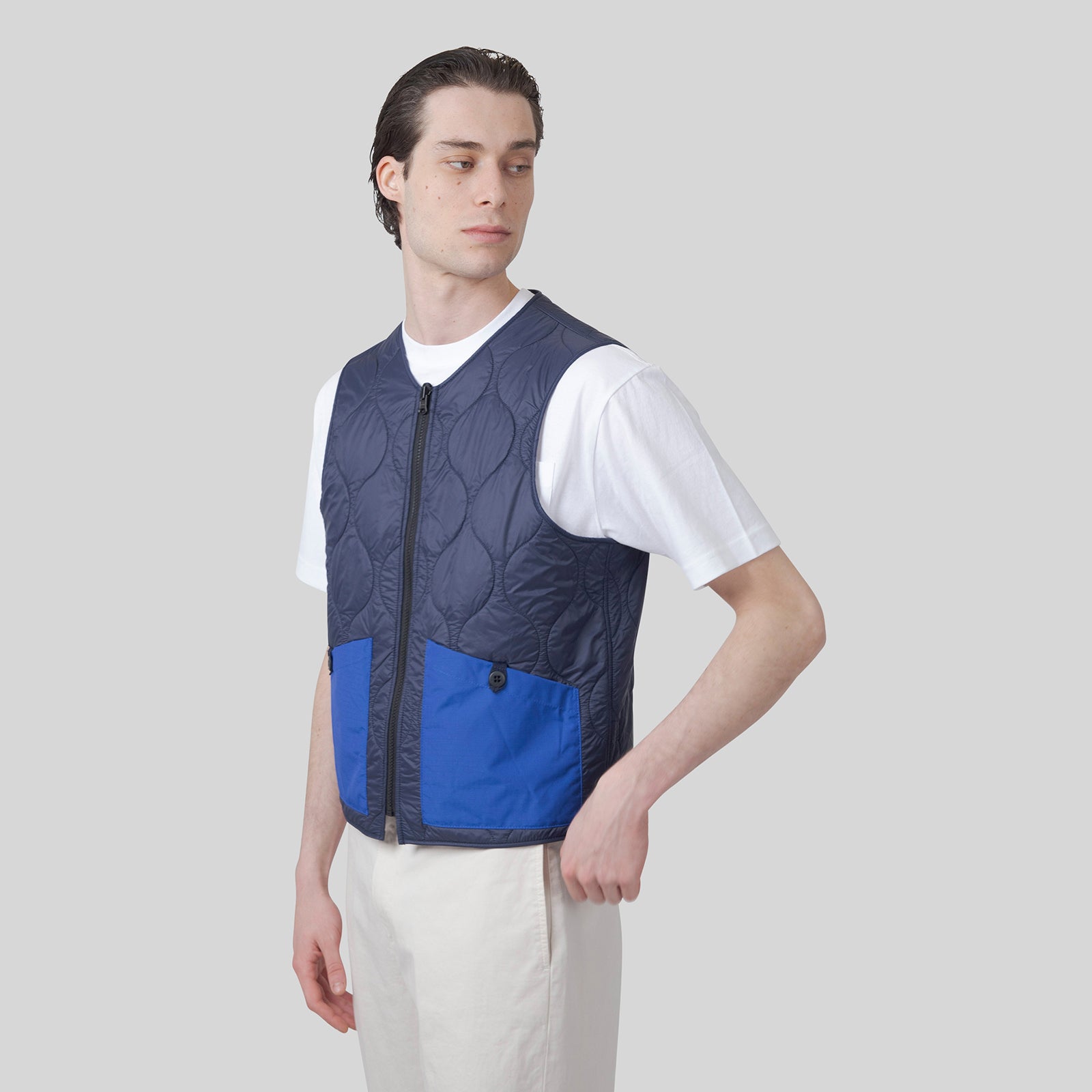 Manifattura Ceccarelli All Season Vest Blu/cobalto Uomo - 8