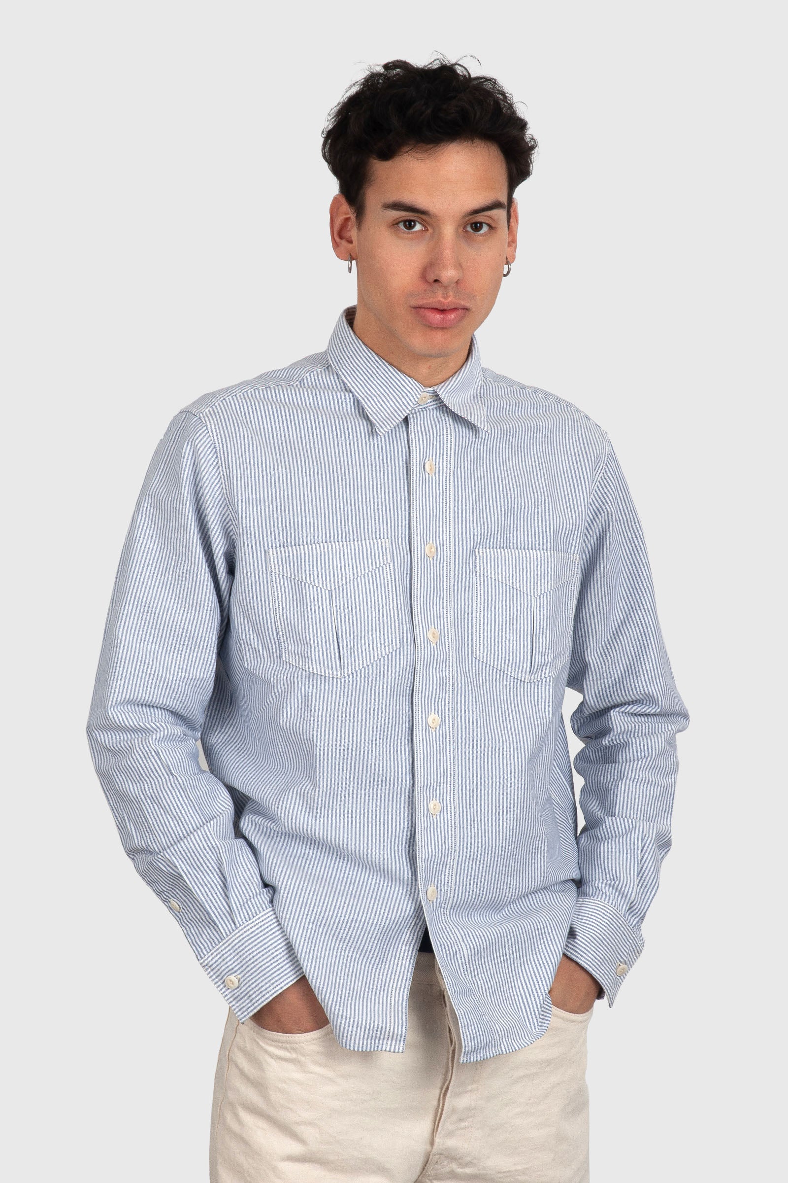 Oxford Shirt W/chest Pocket - 1
