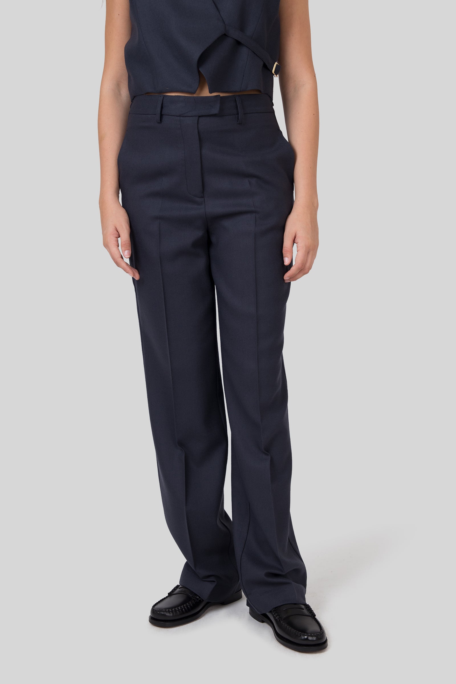 Semicouture Pantalone Agaria Antracite Donna - 3