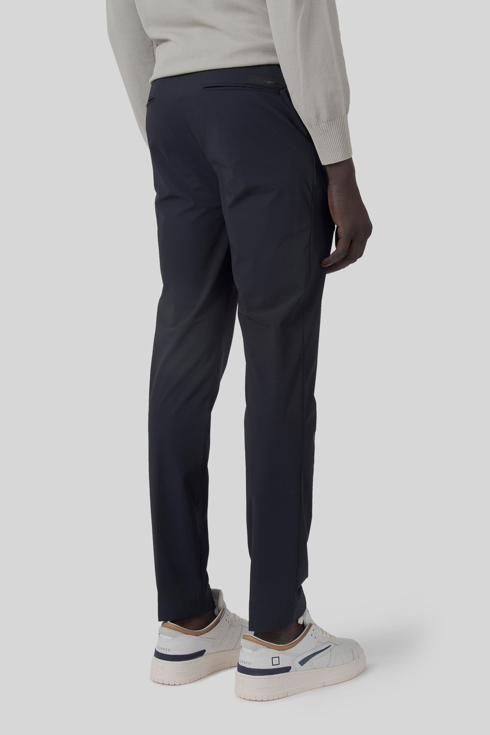 Rrd Pantalone Surflex Chino Jo Blu Scuro Uomo - 3